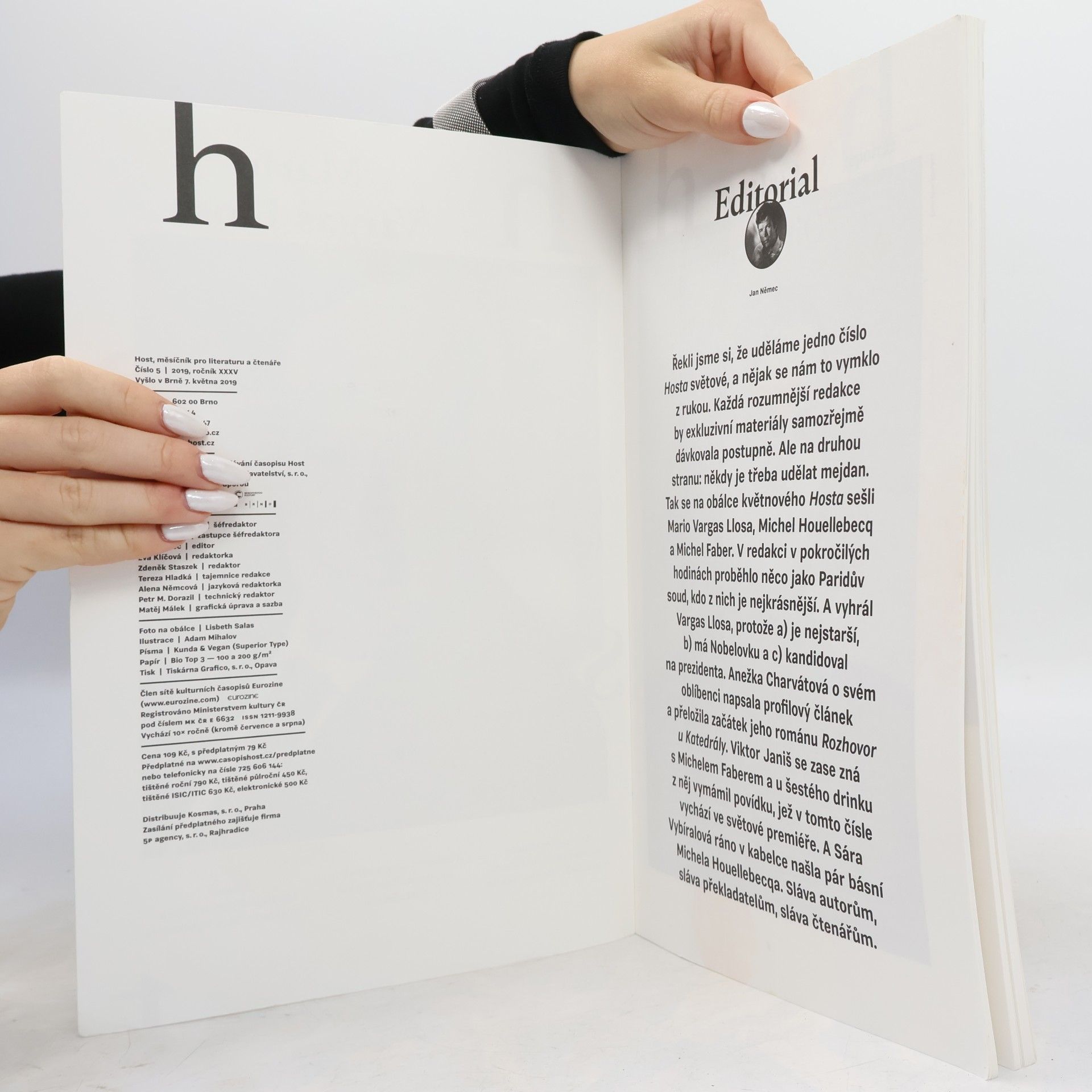 Various authors Host, měsíčník pro literaturu a čtenáře 5/2019