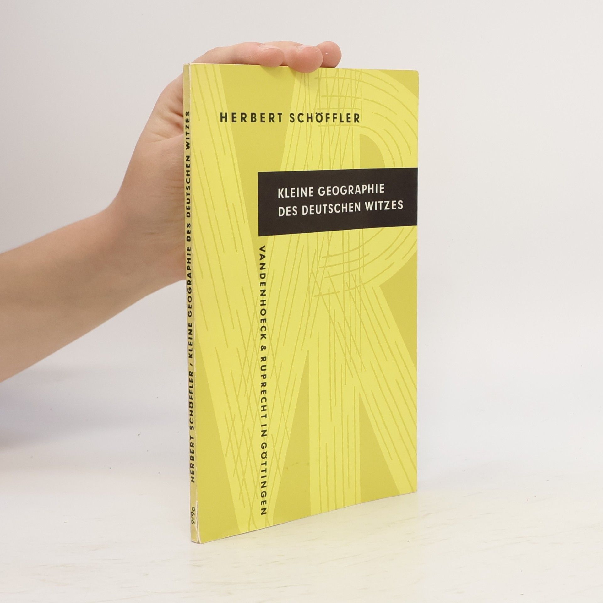 Herbert Schöffler Kleine Geographie des deutschen Witzes