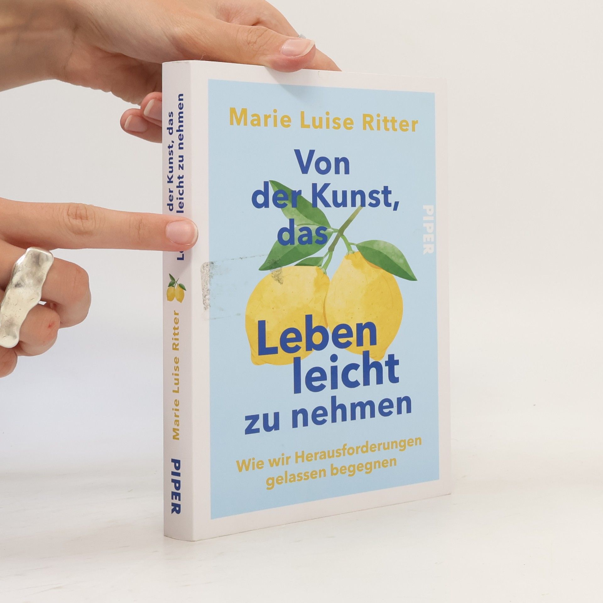 Marie Luise Ritter Von der Kunst, das Leben leicht zu nehmen