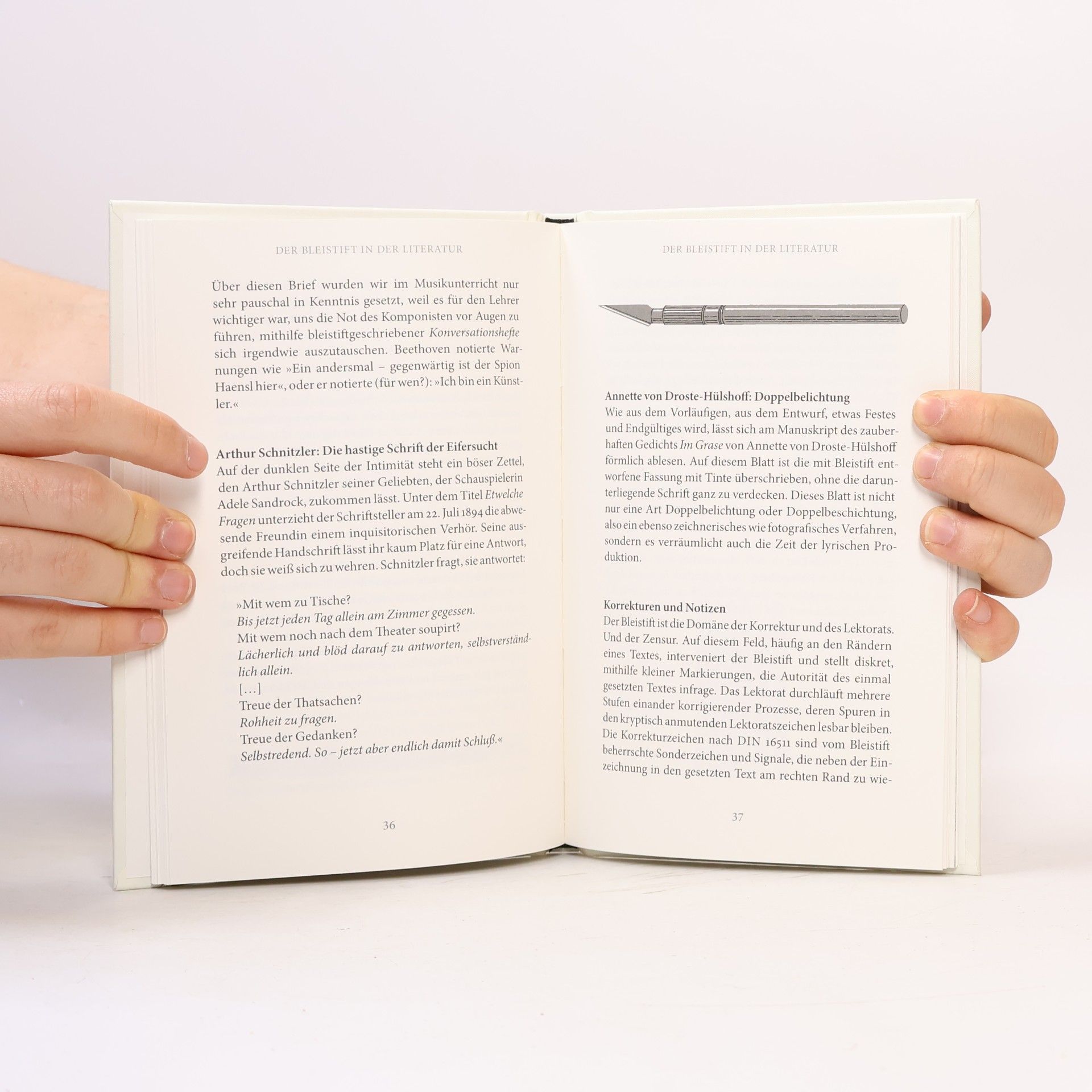 Hanns Zischler Dinge des Lebens: Der Bleistift