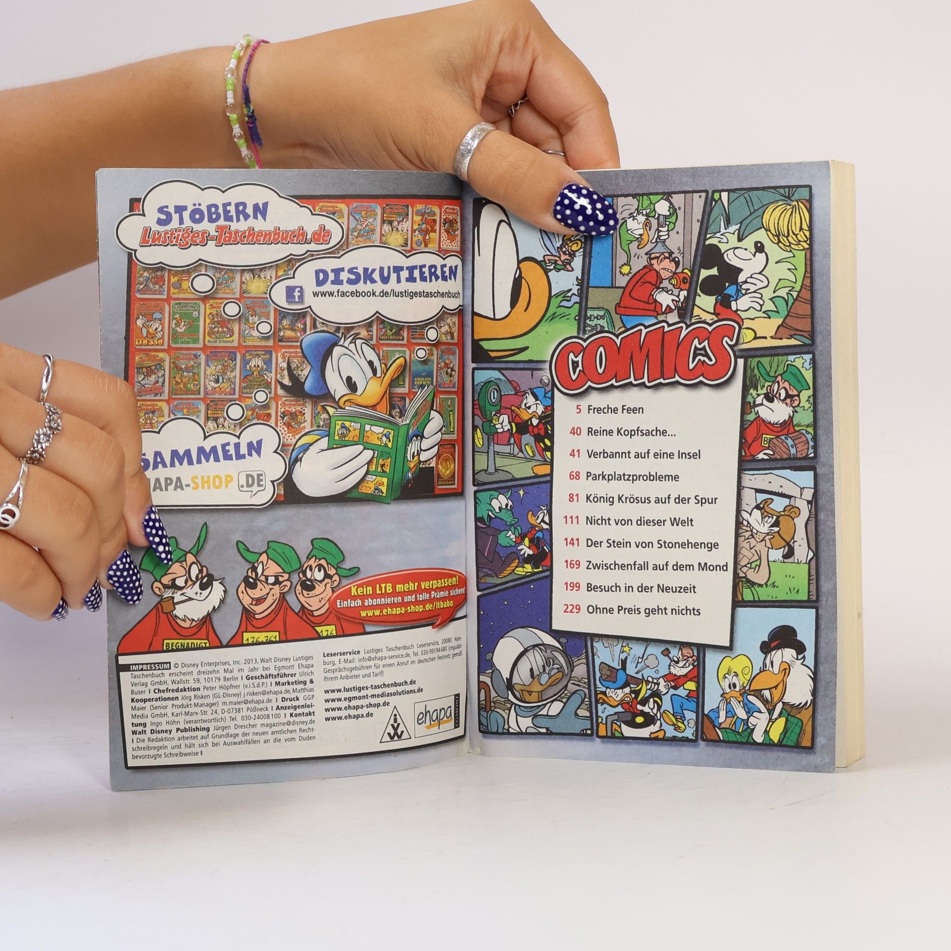 Walt Disney Lustiges Taschenbuch 442. Panzerknacker knacken wacker
