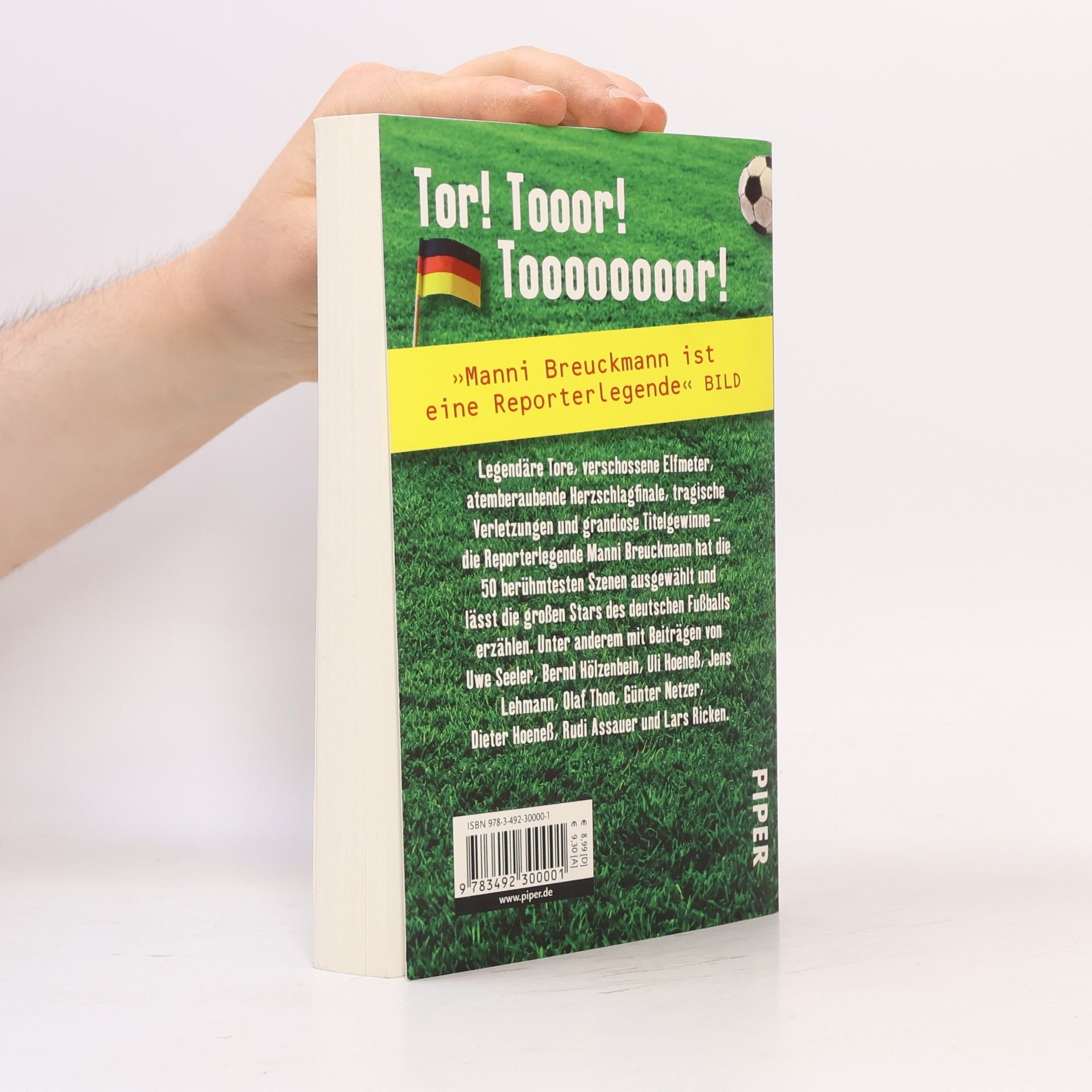 Manfred Breuckmann Piper Taschenbuch - 30000: 50 legendäre Szenen des deutschen Fußballs