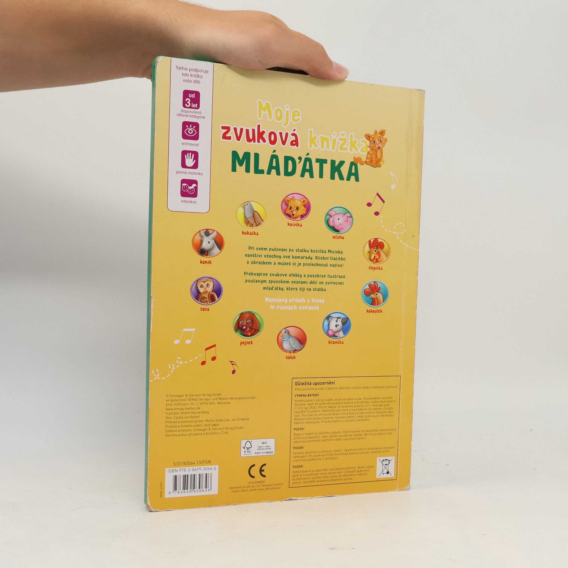 Carola von Kessel Mein Soundbuch Tierkinder