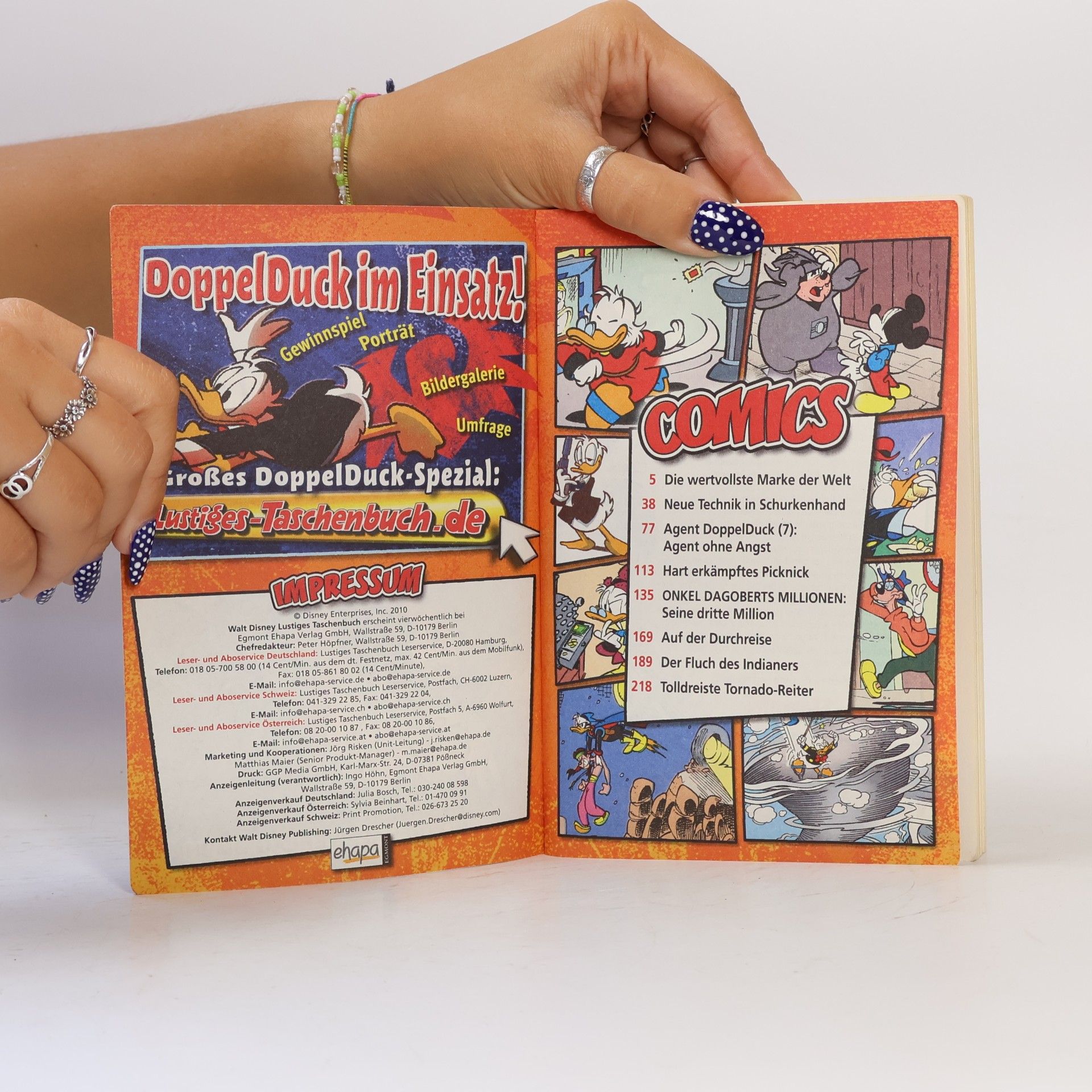 Walt Disney Lustiges Taschenbuch 401. Agent ohne Angst