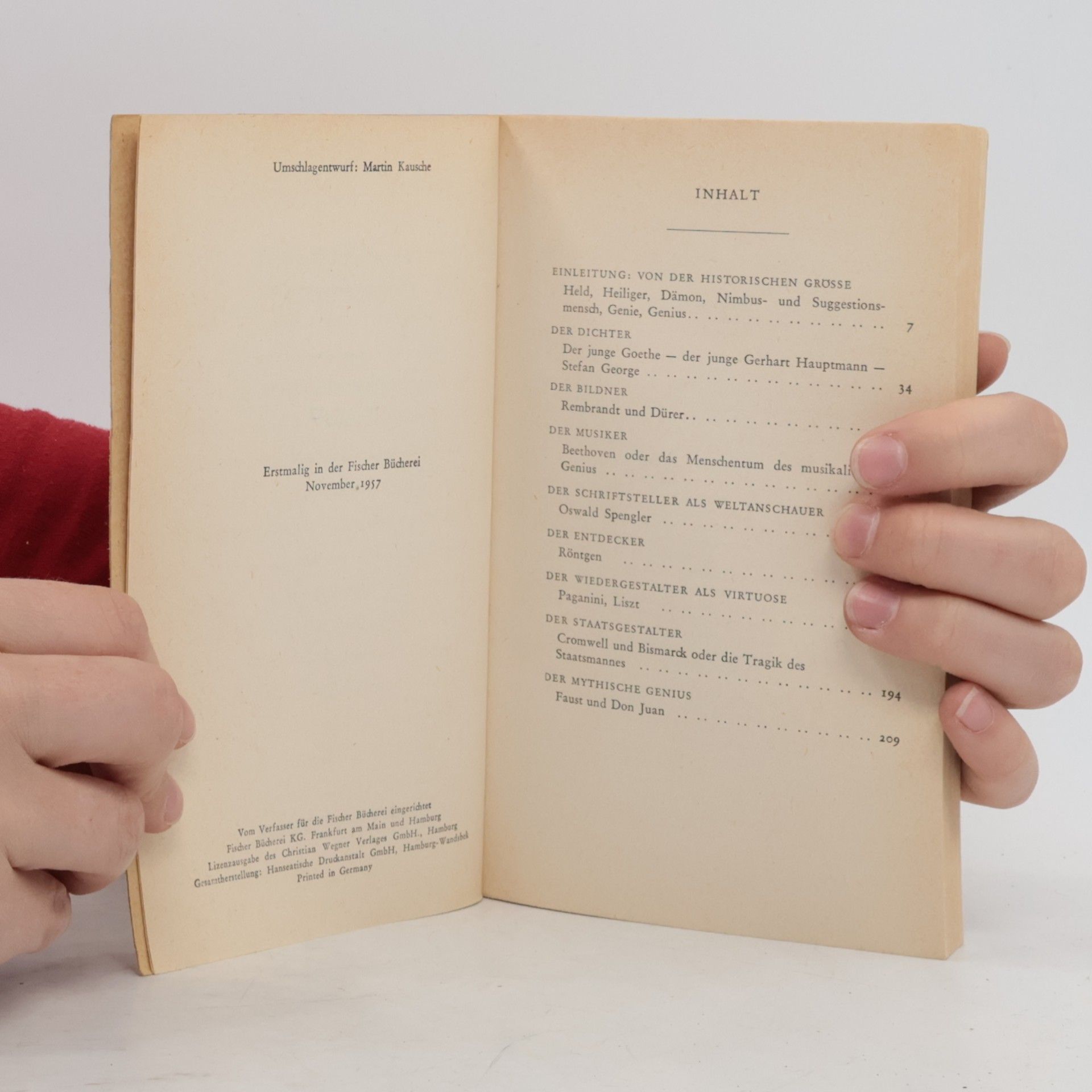 Rudolf Karl Goldschmit-Jenter Vollender und Verwandler