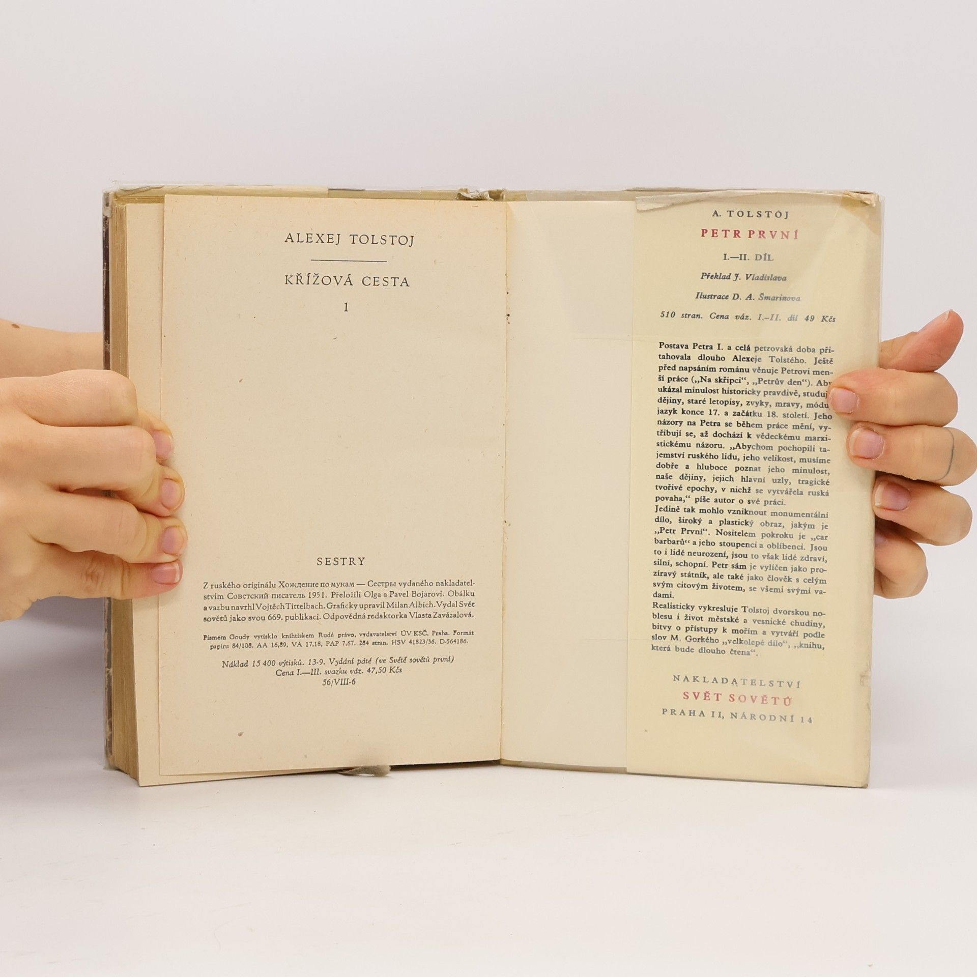 Alexej Nikolajevič Tolstoj Křížová cesta I. Sestry