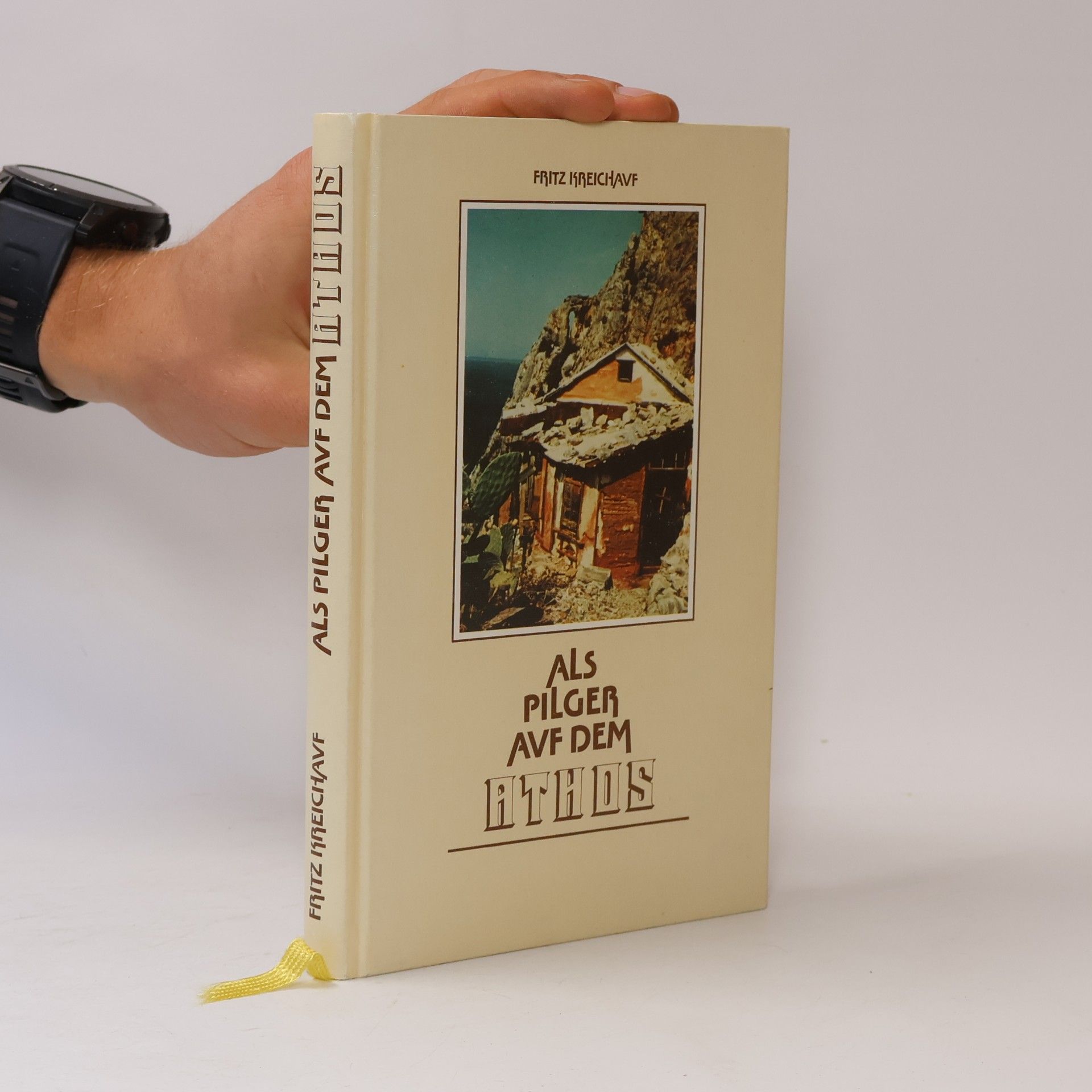 Fritz Kreichauf Als Pilger auf dem Athos.