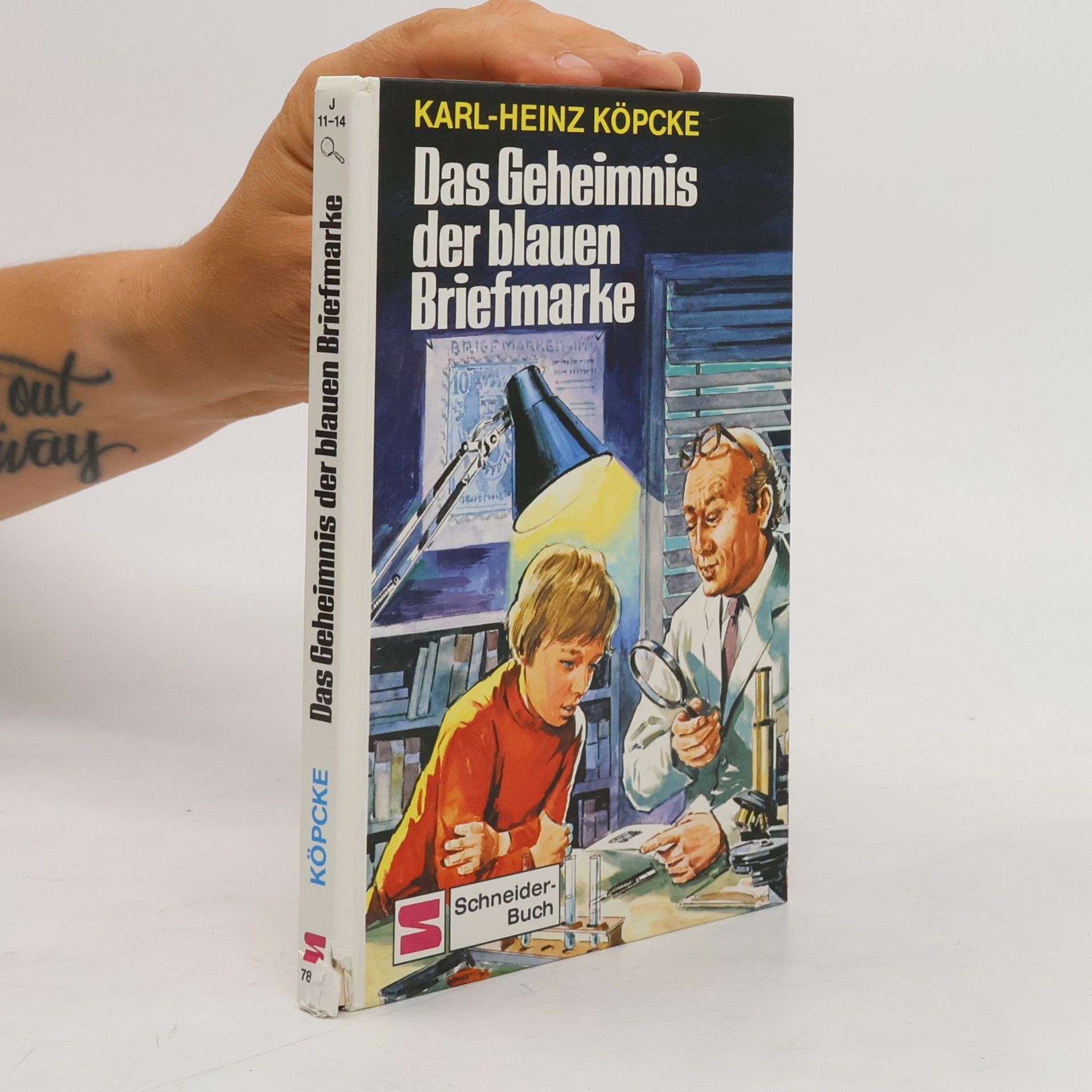 Das Geheimnis der blauen Briefmarke