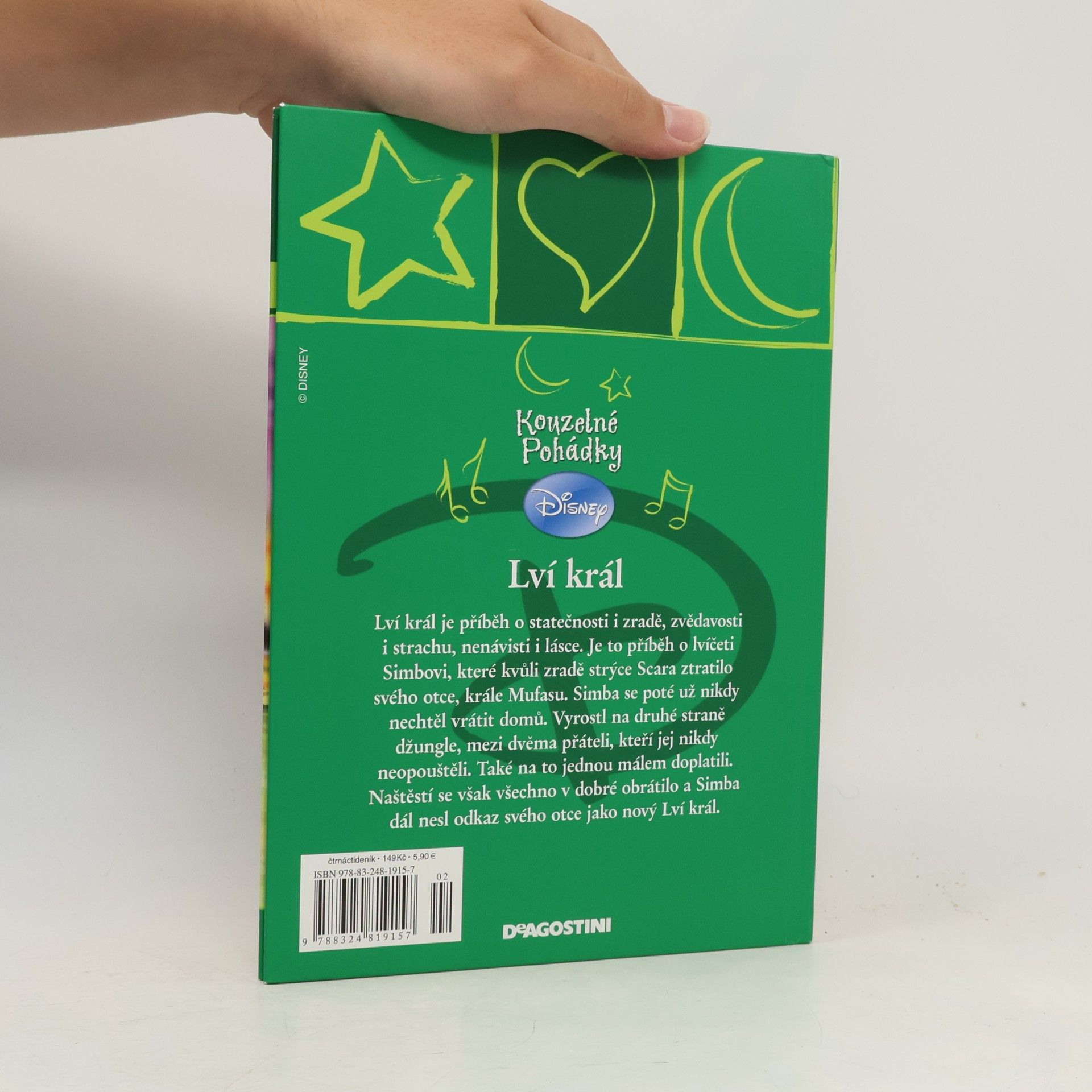 Autorenkollektiv Kouzelné pohádky. Lví král