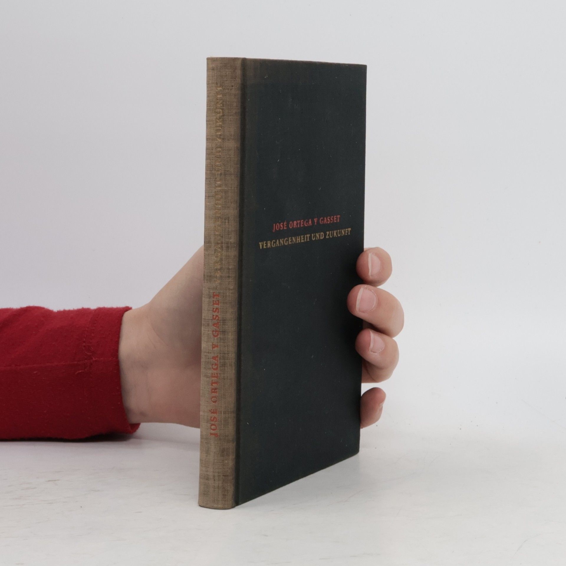 José Ortega y Gasset Vergangenheit und Zukunft im heutigen Menschen