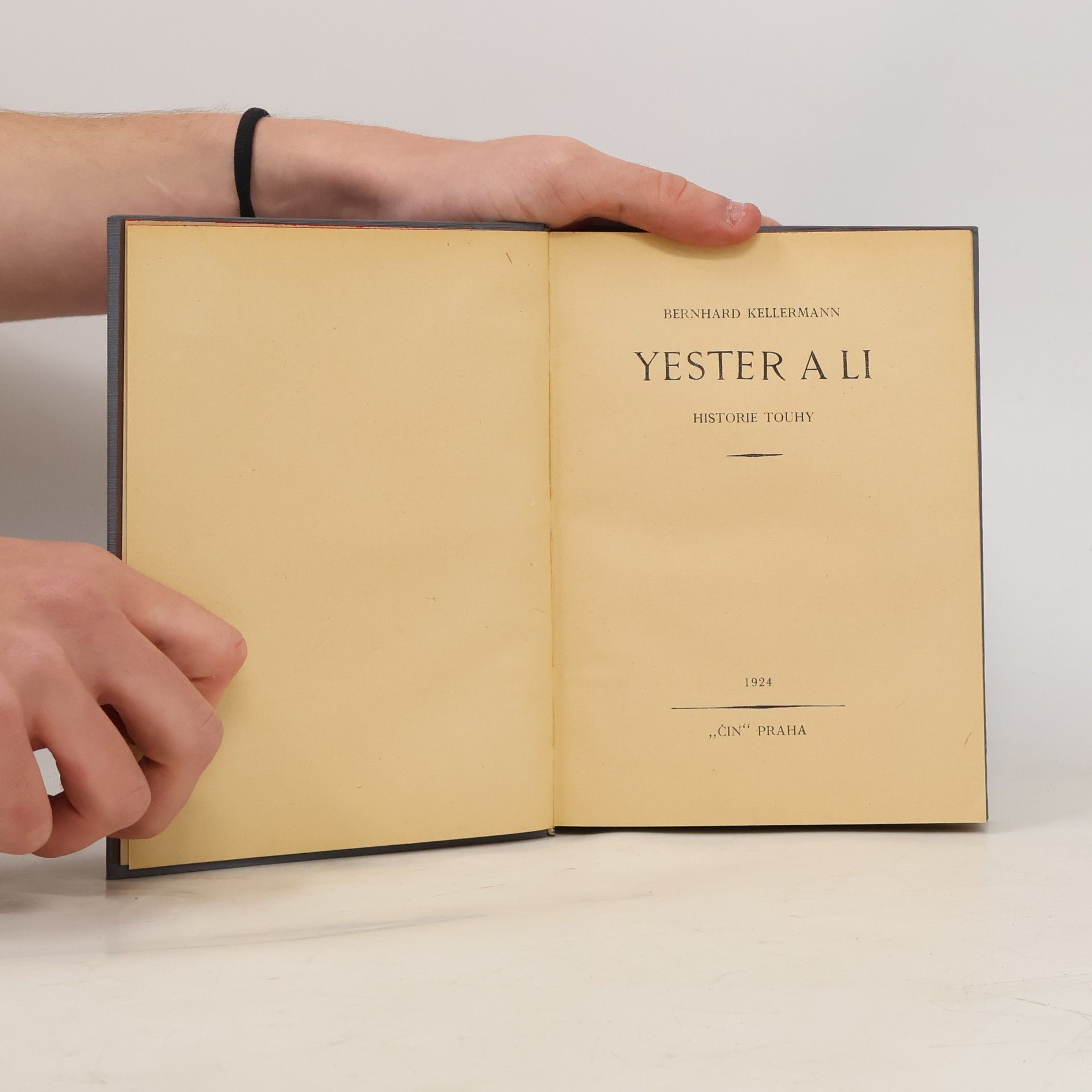 Bernhard Kellermann Yester a Li