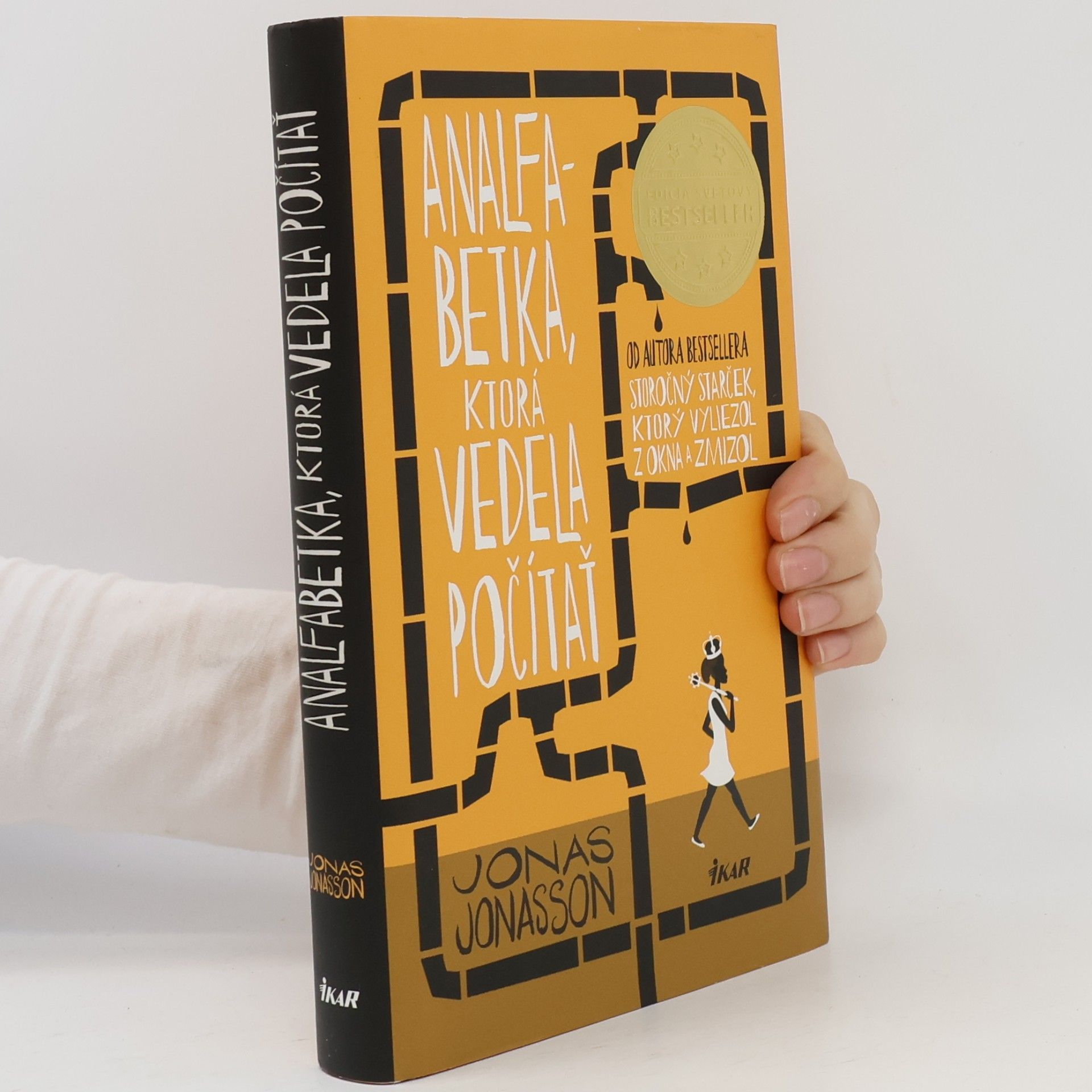 Jonas Jonasson Analfabetka, ktorá vedela počítať