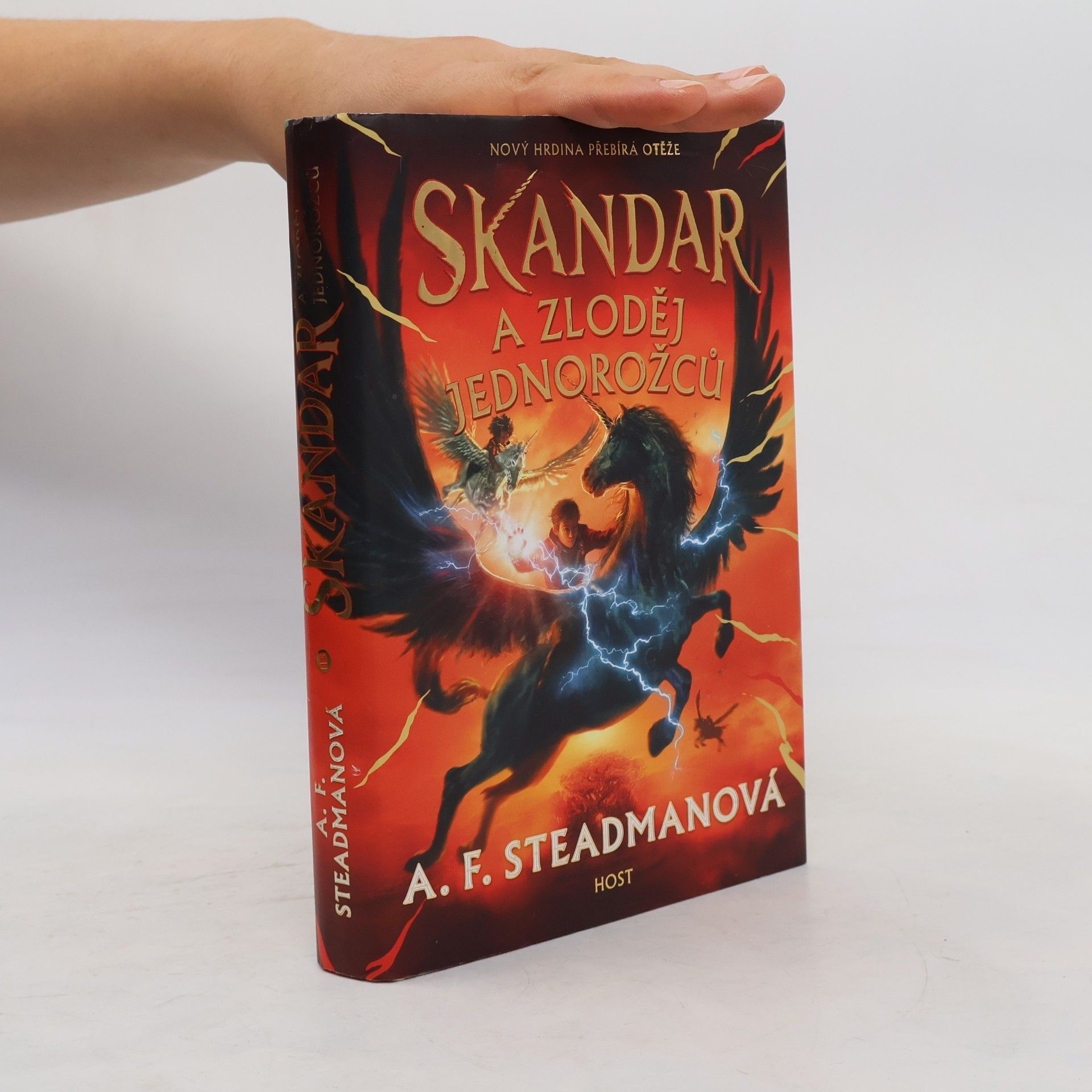 A. F. Steadman Skandar a zloděj jednorožců