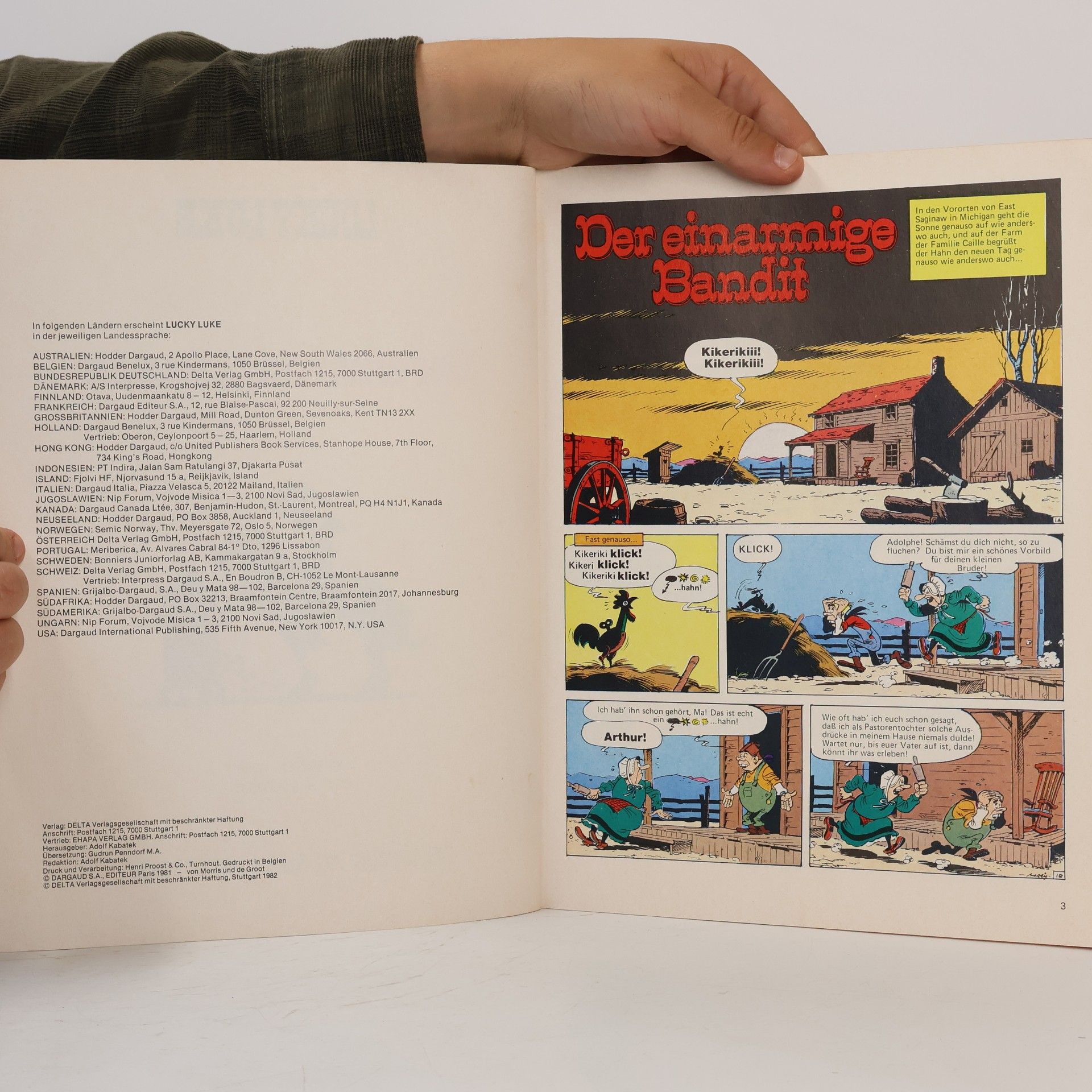 Autores varios Lucky Luke 33. Der einarmige Bandit