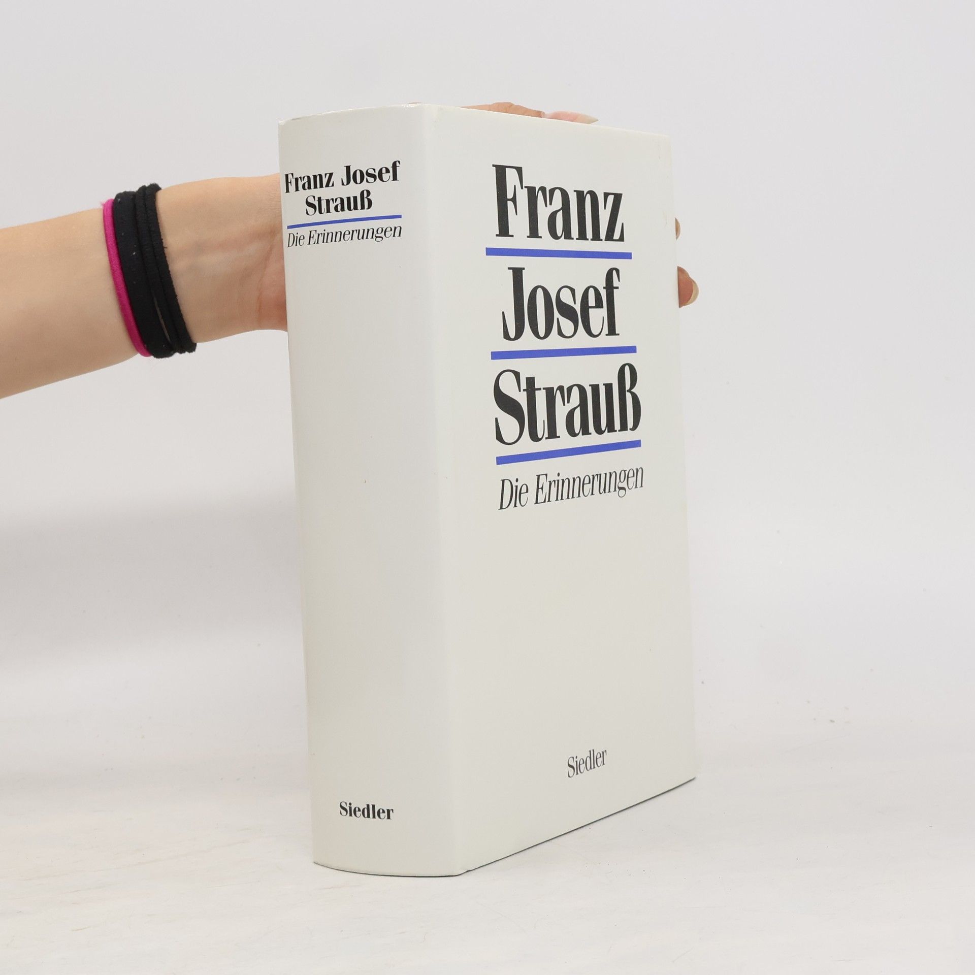 Franz Josef Strauß Die Erinnerungen