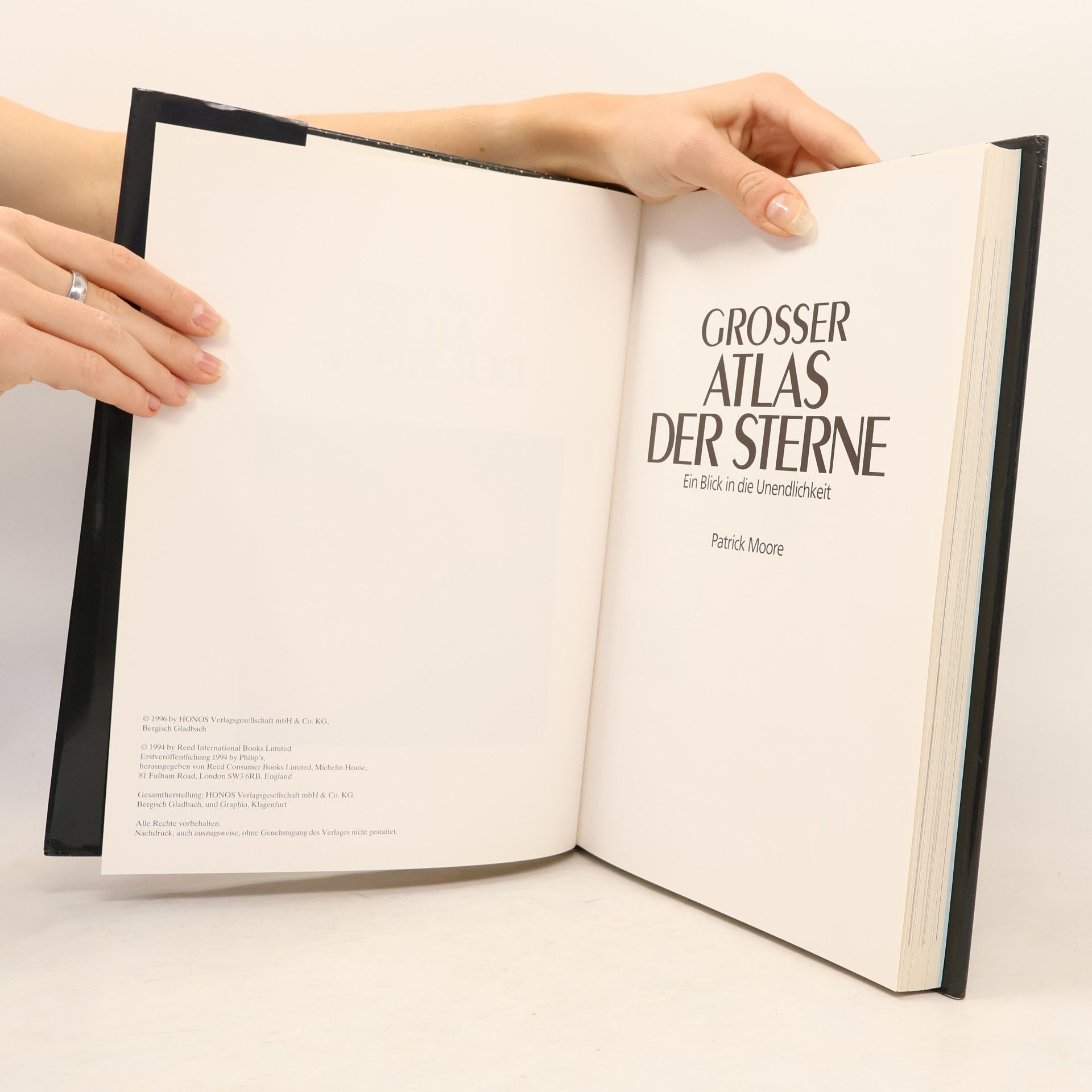 Patrick Moore Grosser Atlas der Sterne