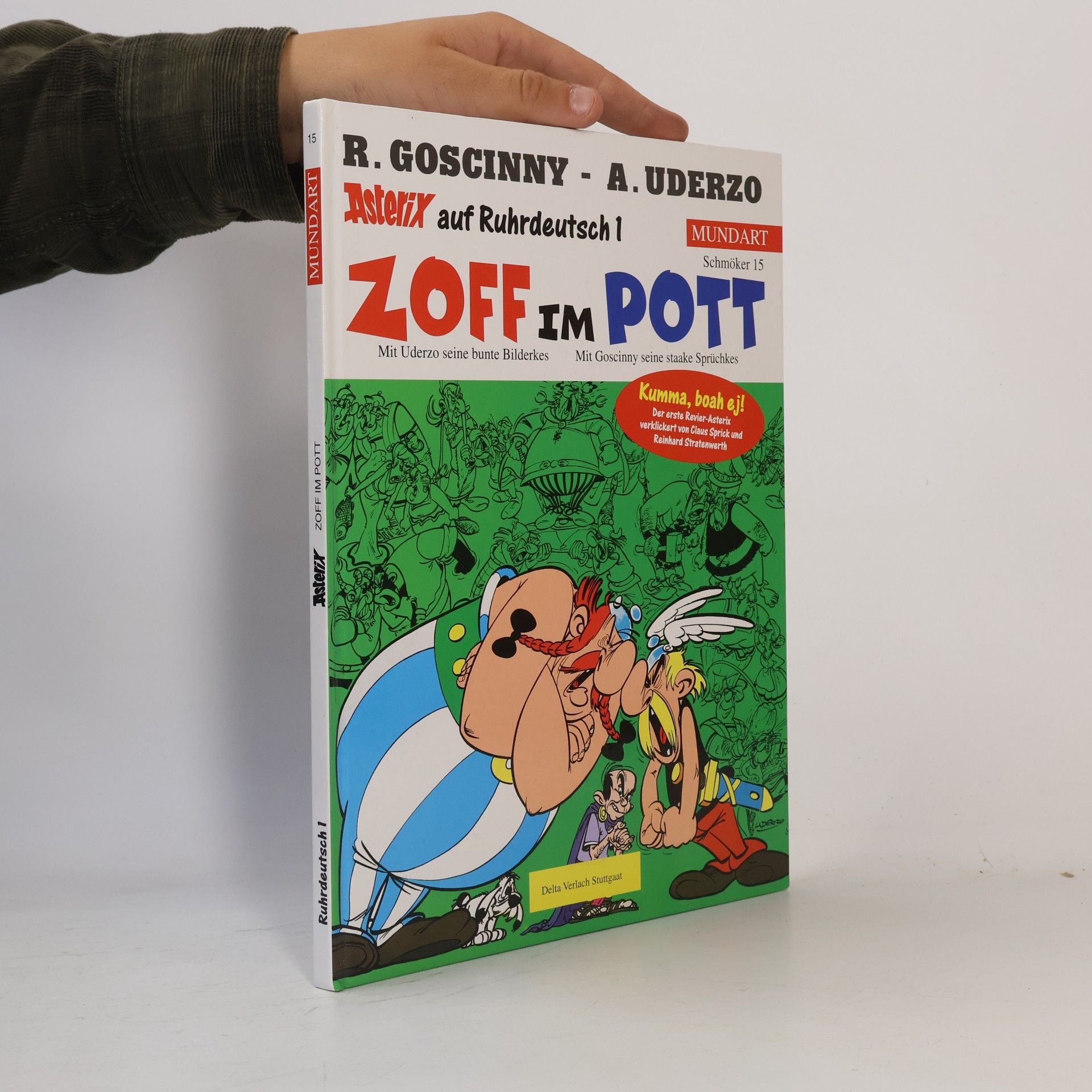 René Goscinny Asterix Mundart 15