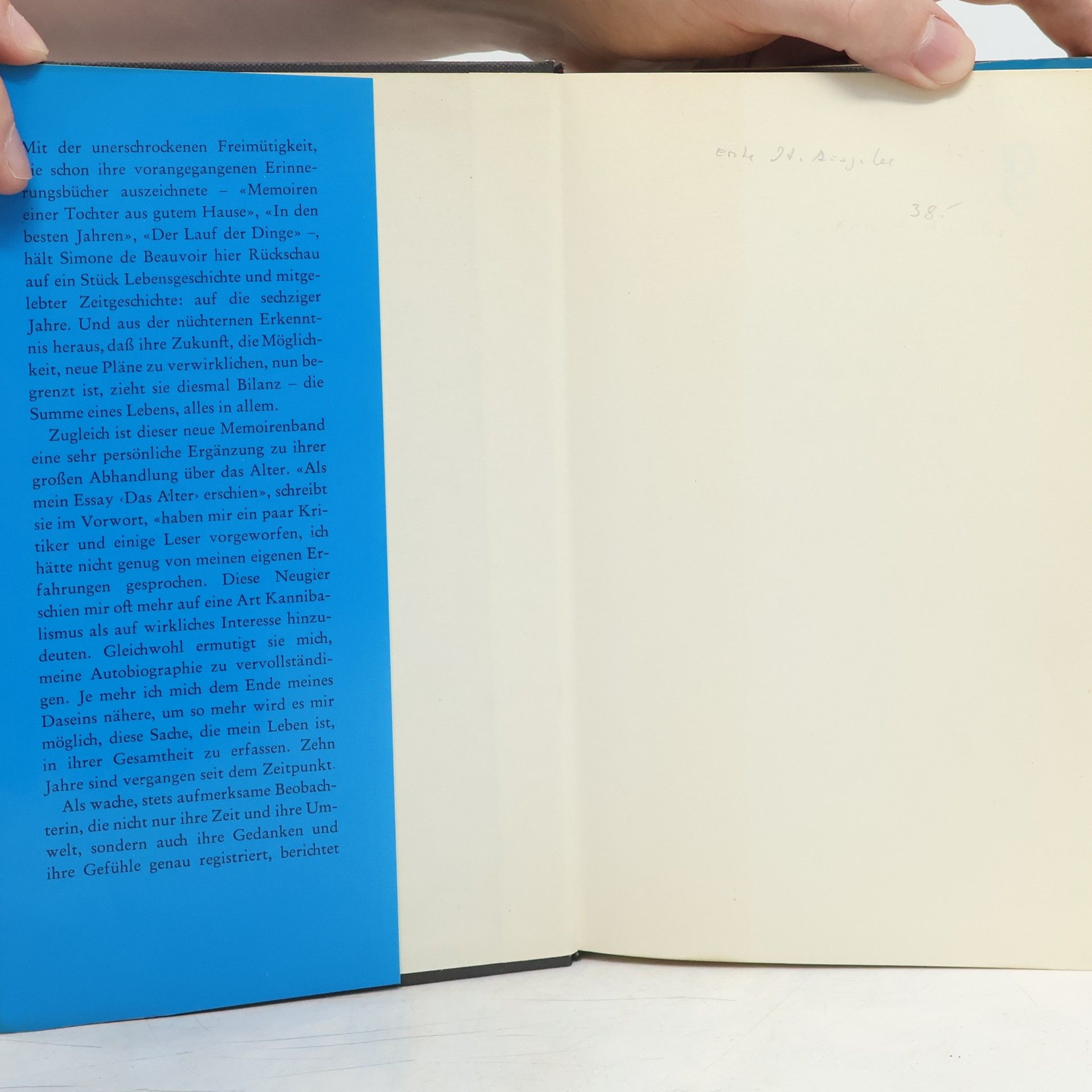 Simone de Beauvoir Beauvoir: Memoiren - 4: Alles in allem