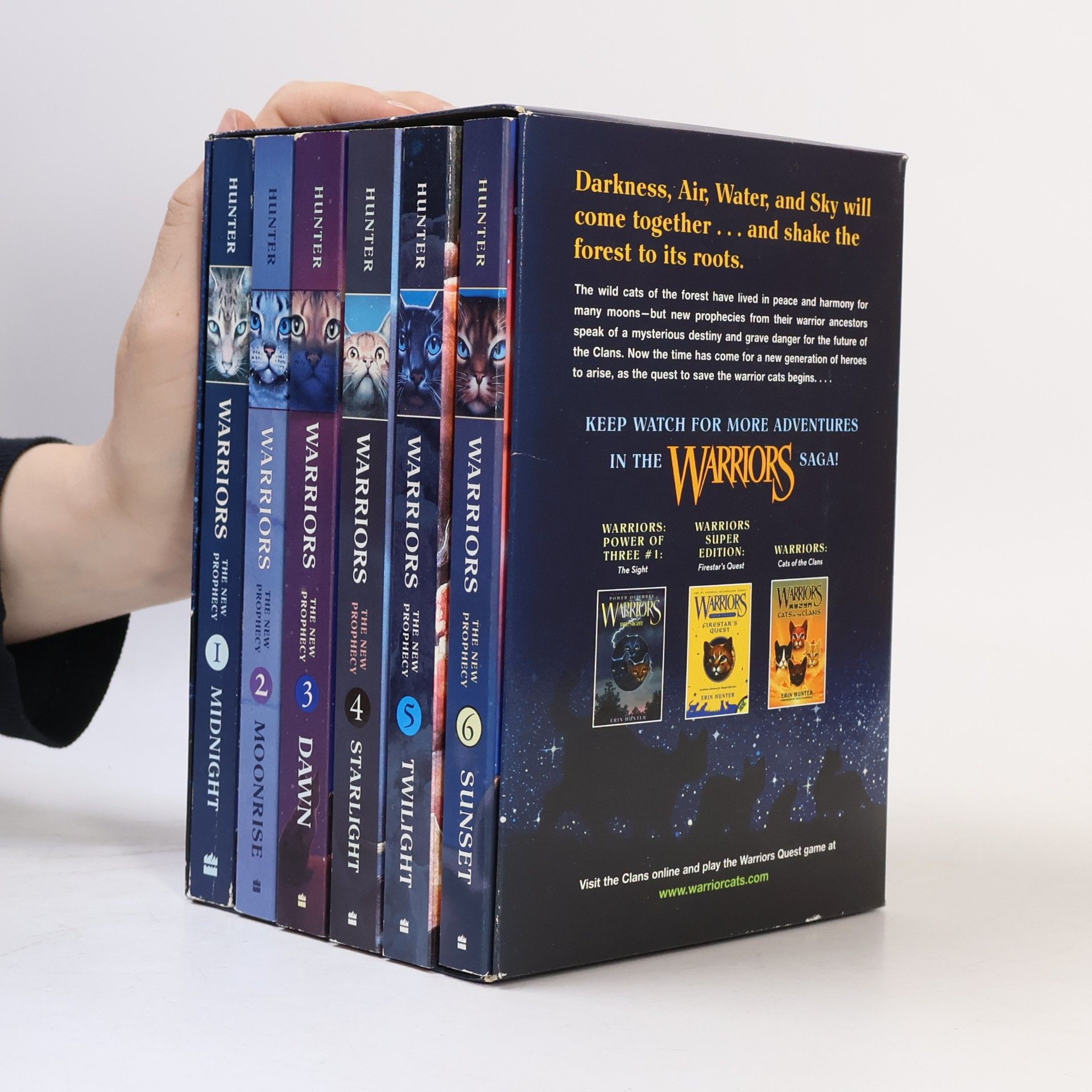 Erin Hunter Warriors: The New Prophecy Box Set: Volumes 1 to 6