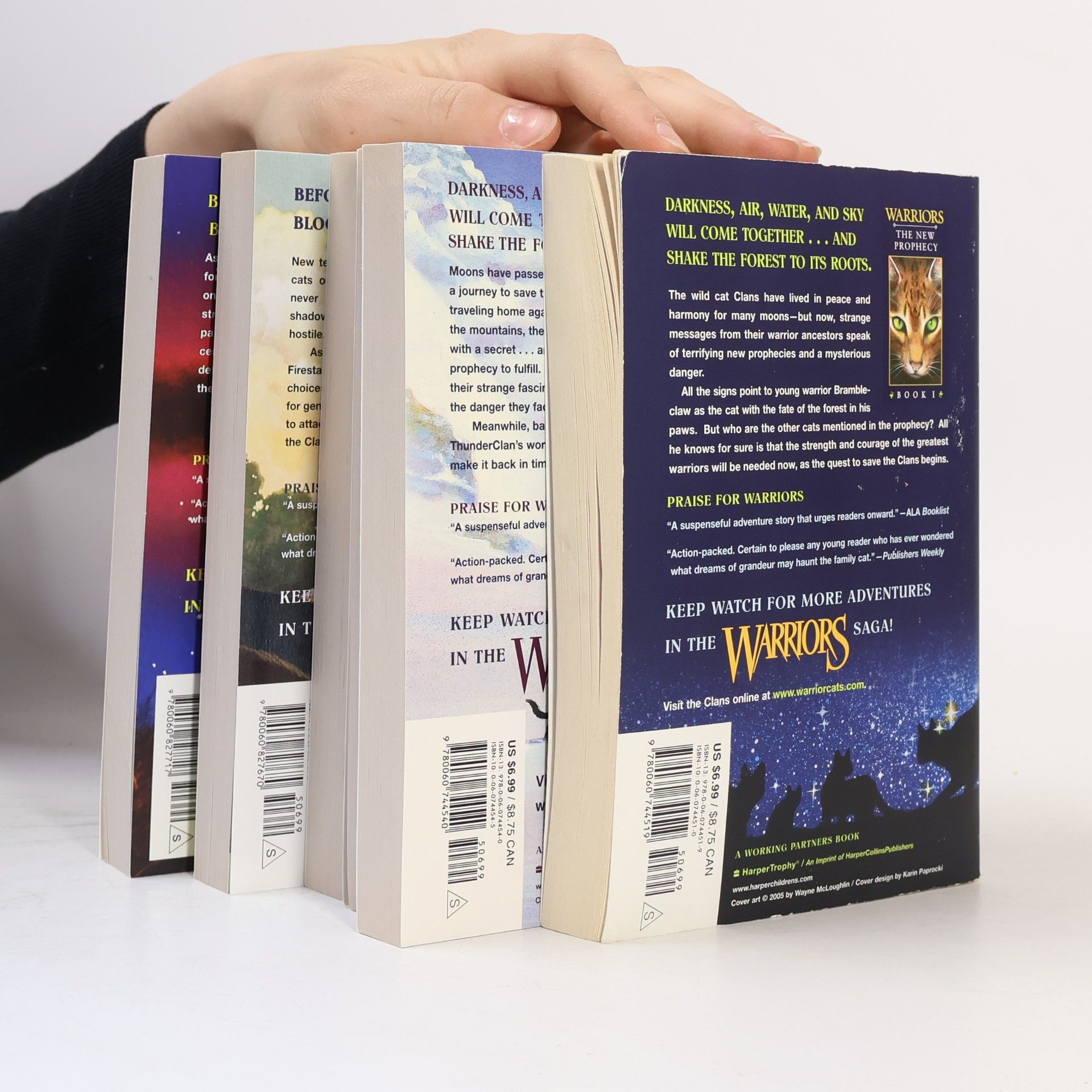 Erin Hunter Warriors: The New Prophecy Box Set: Volumes 1 to 6