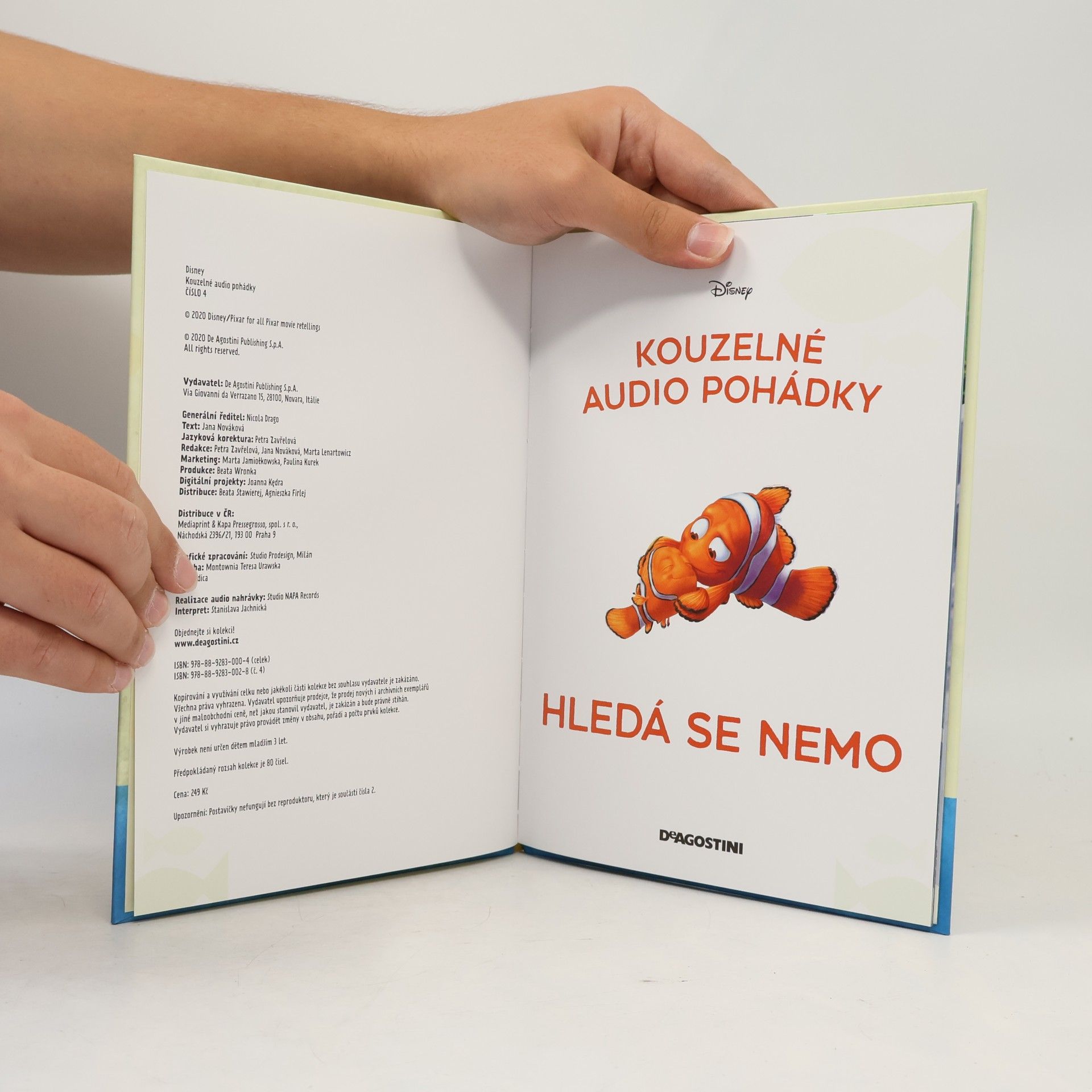 Kolektiv autorů Kouzelné audio pohádky 4. Hledá se Nemo