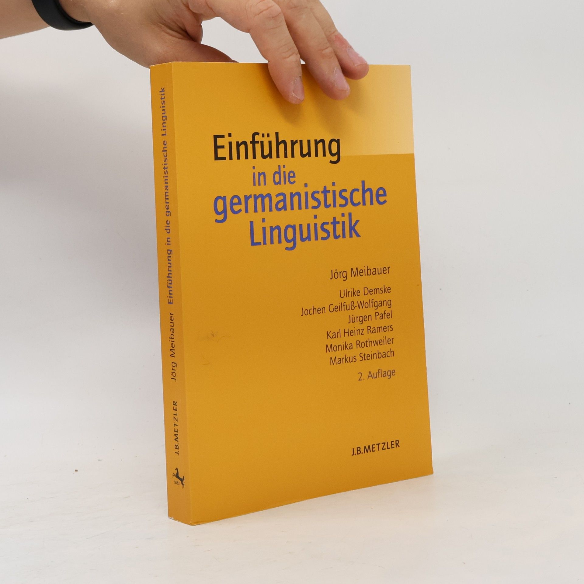 Jörg Meibauer Einführung in die germanistische Linguistik