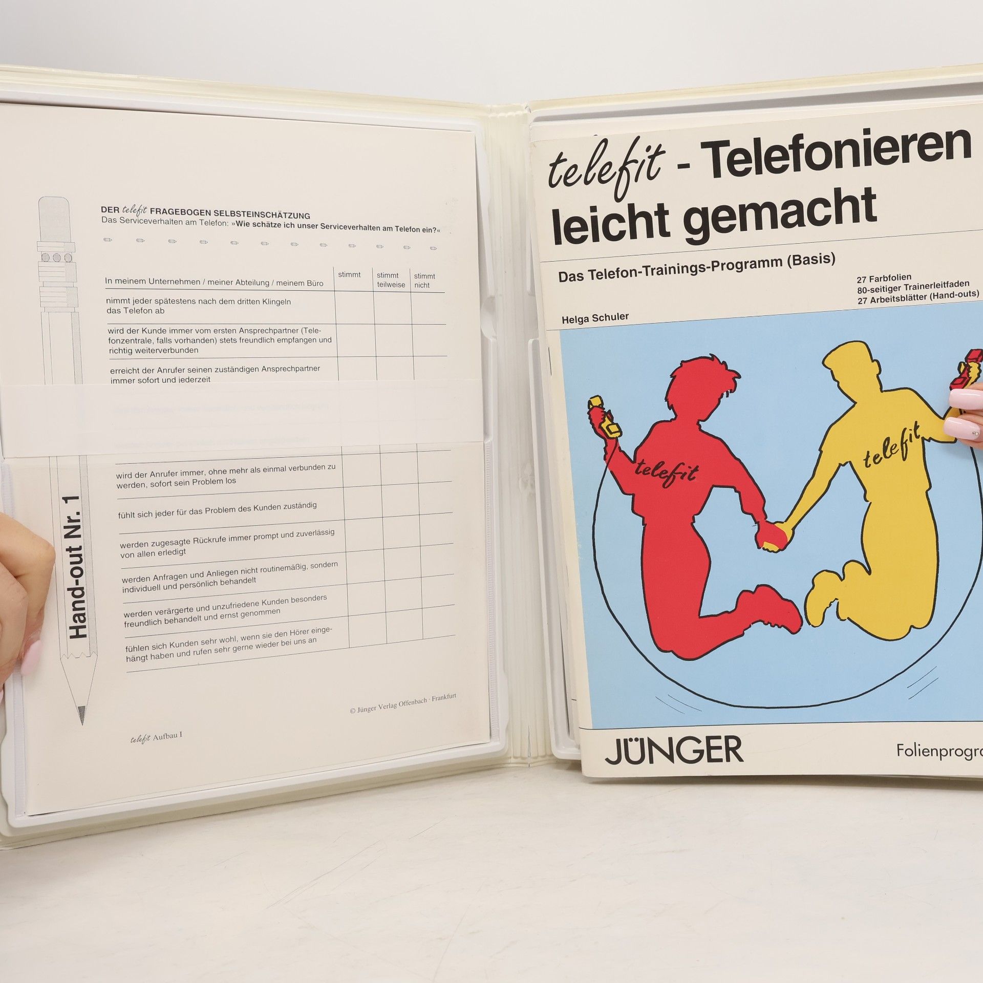 Helga Schuler-Jung Telefit – Telefonservice leicht gemacht: Das Telefon-Trainings-Programm (Aufbau I)