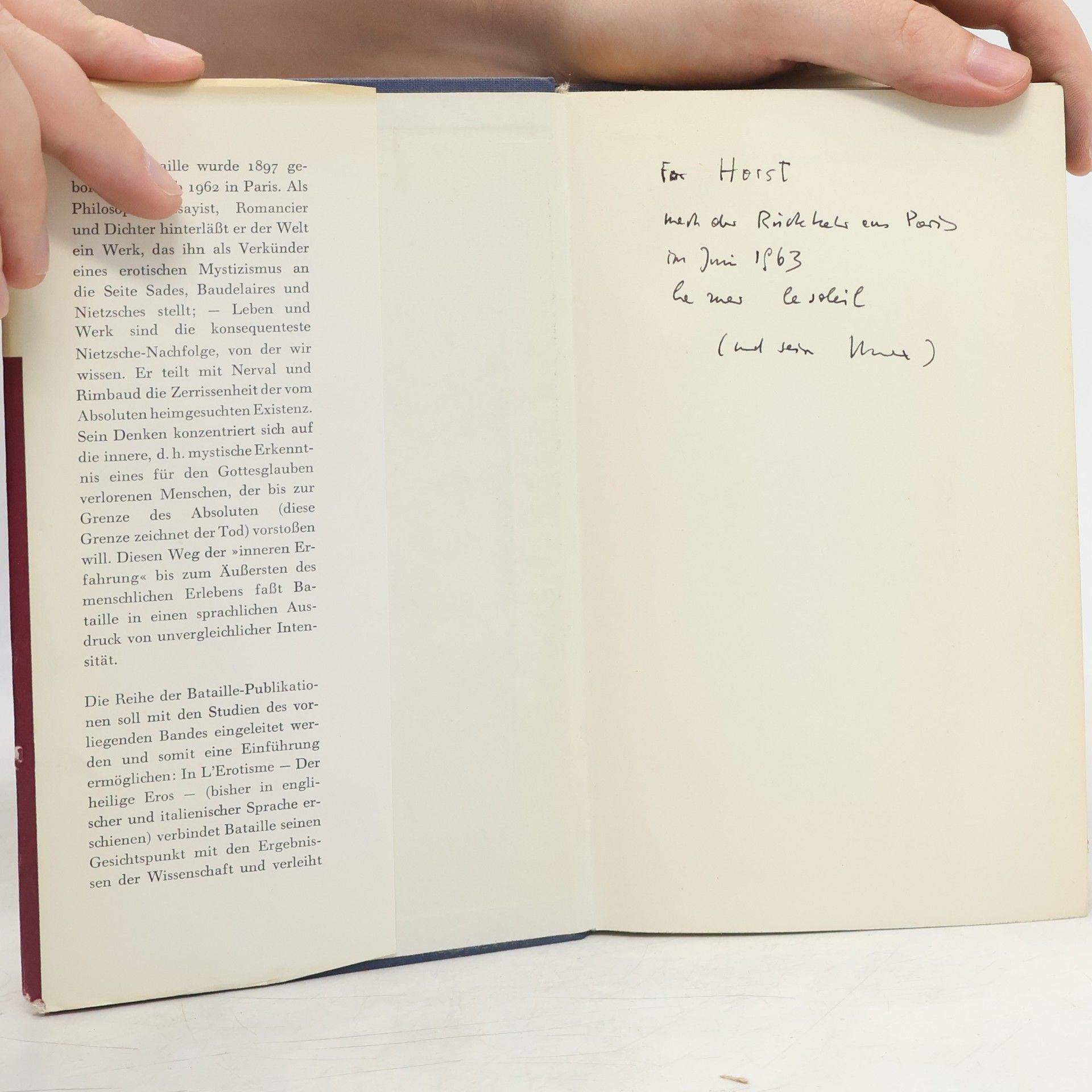 Georges Bataille Der heilige Eros