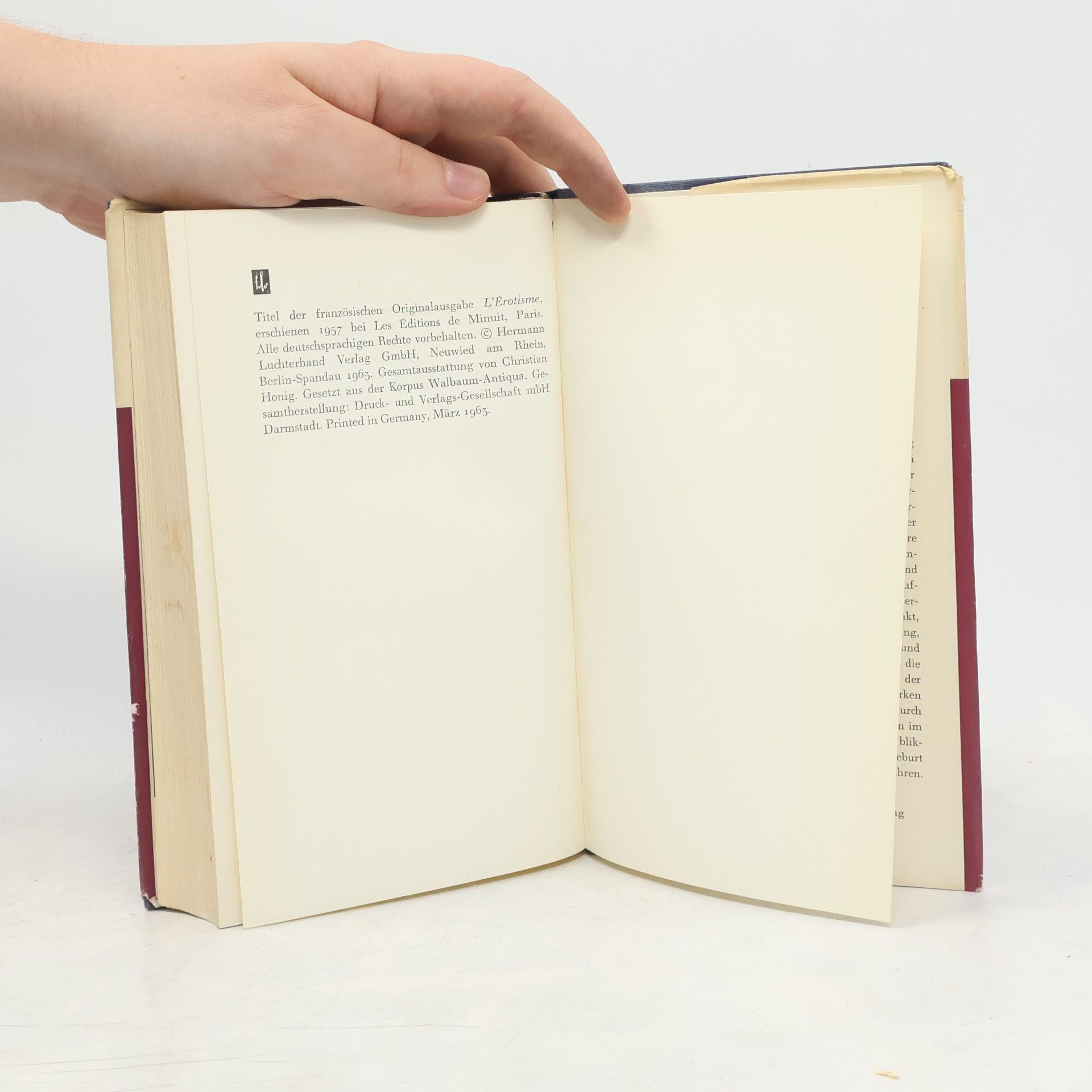 Georges Bataille Der heilige Eros