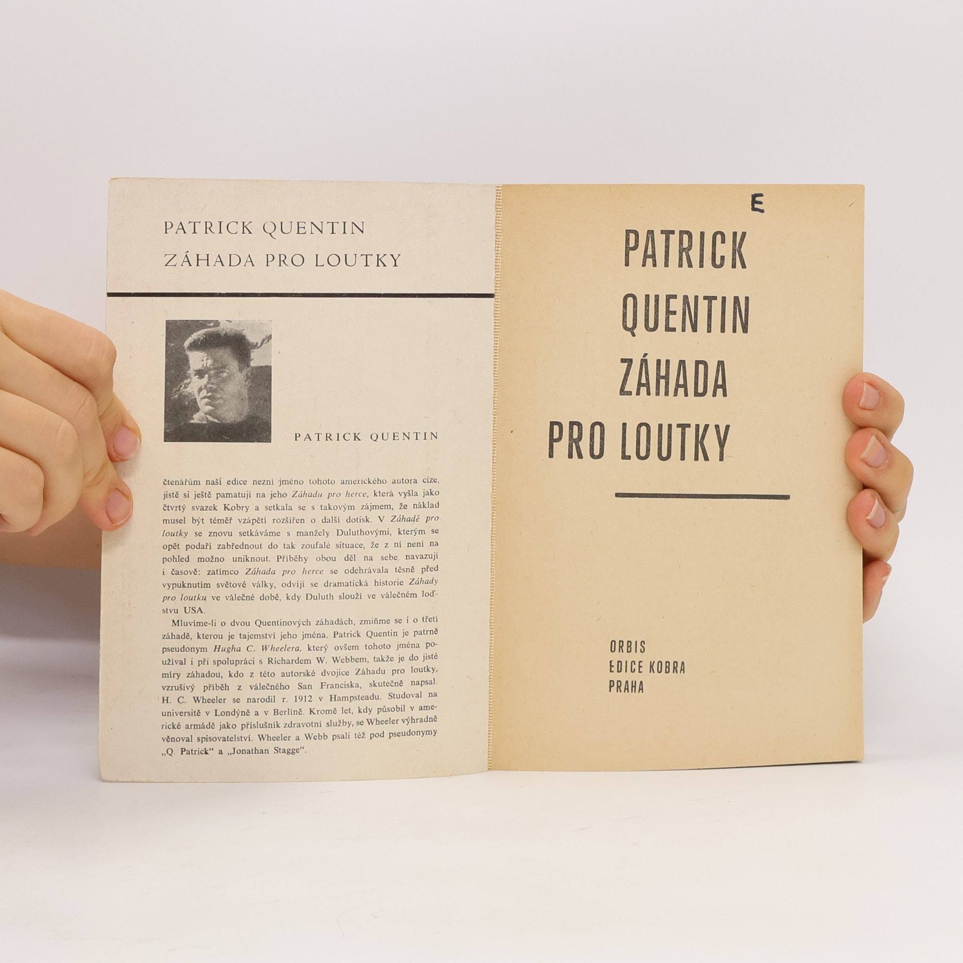 Patrick Quentin Záhada pro loutky