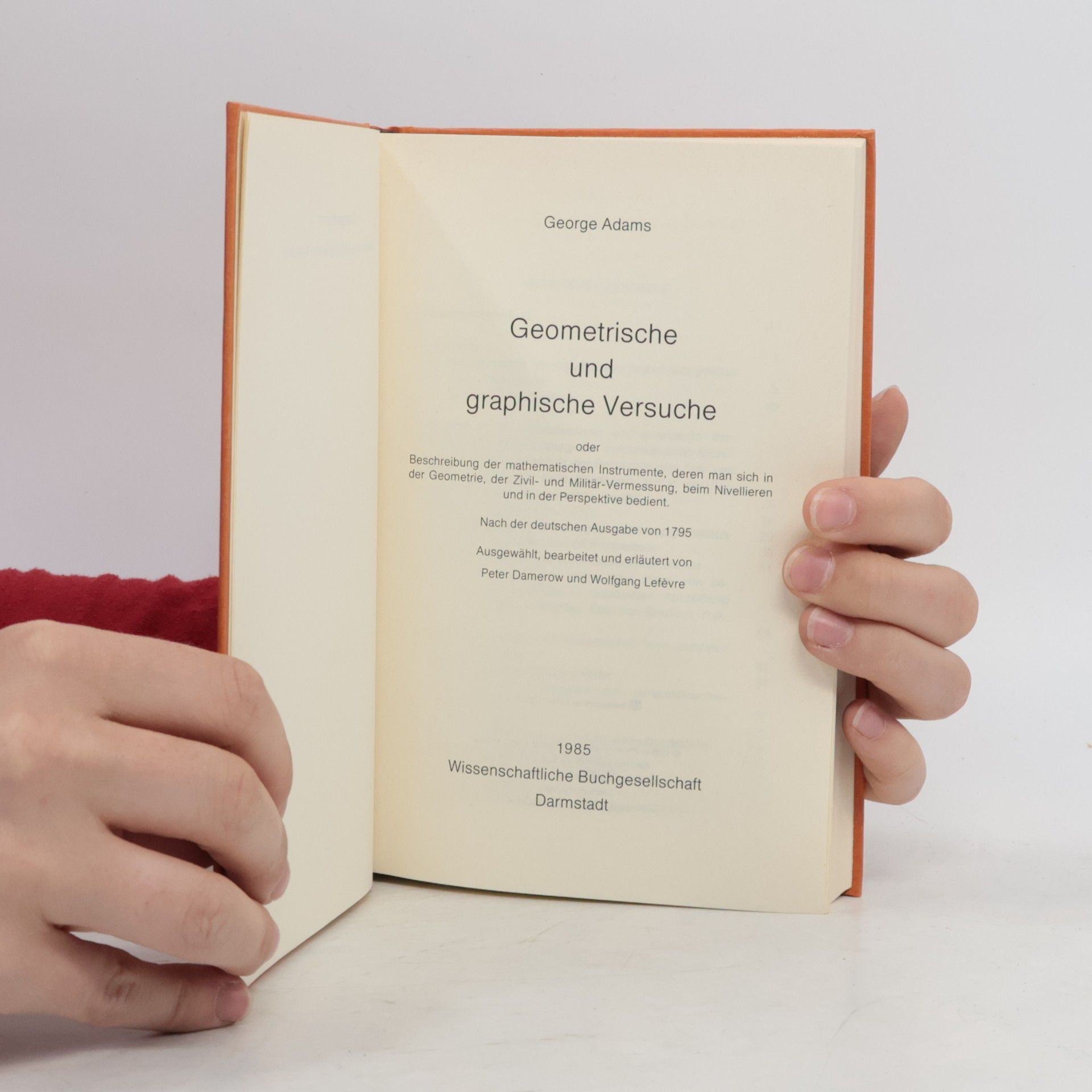 George Adams Geometrische und graphische Versuche