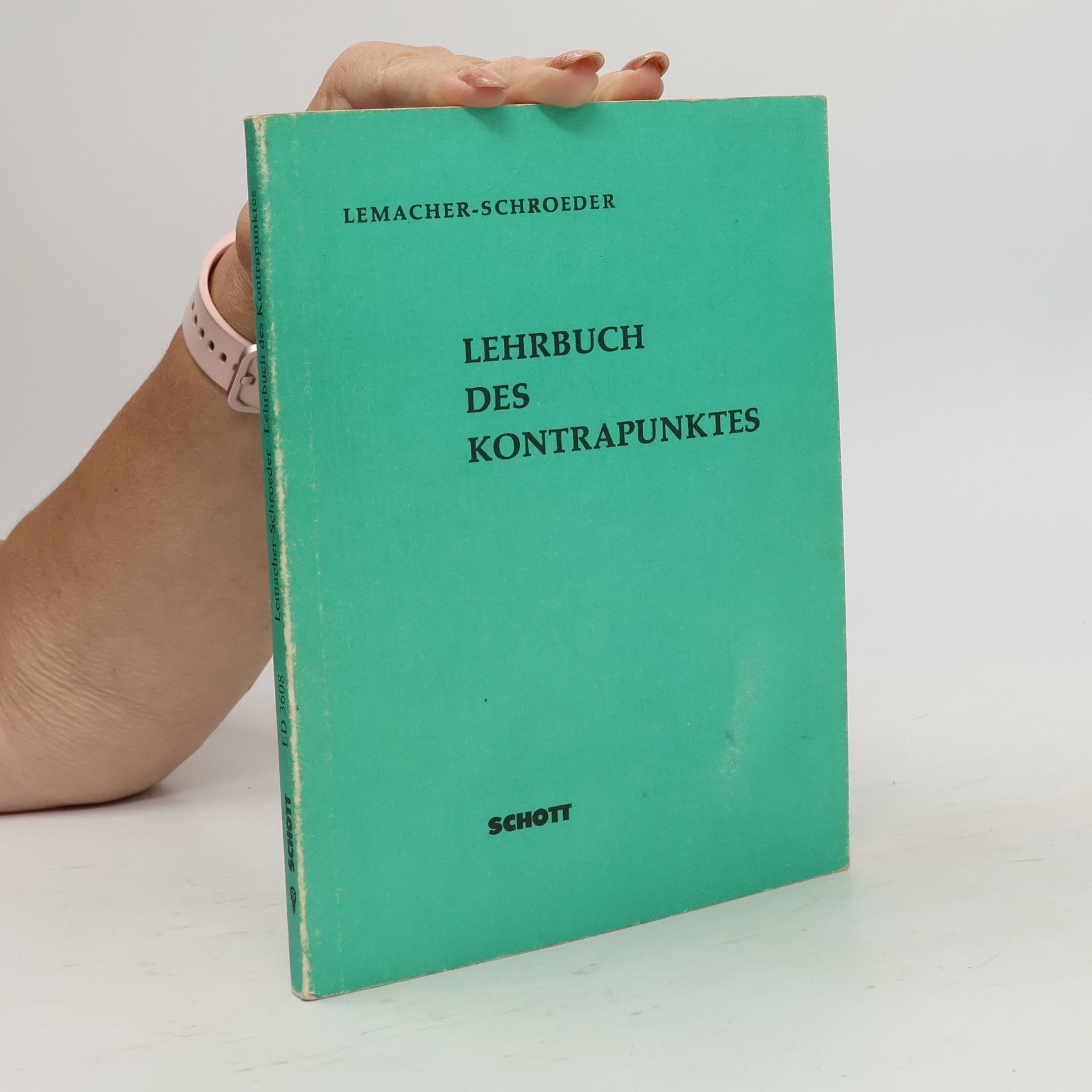 Heinrich Lemacher Lehrbuch des Kontrapunktes