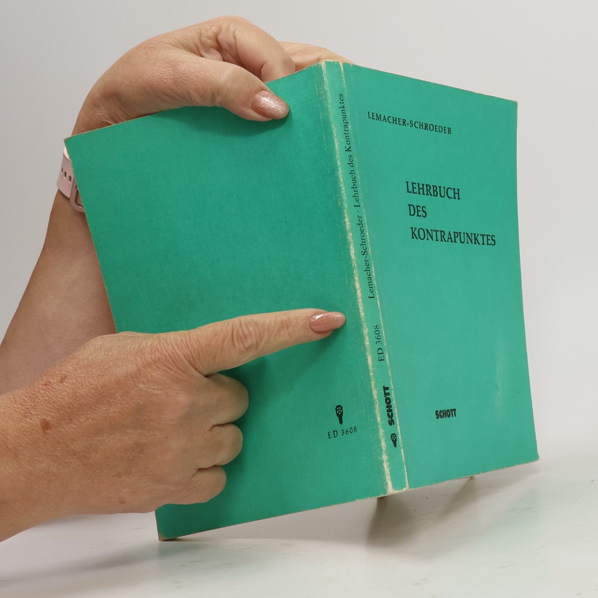 Heinrich Lemacher Lehrbuch des Kontrapunktes