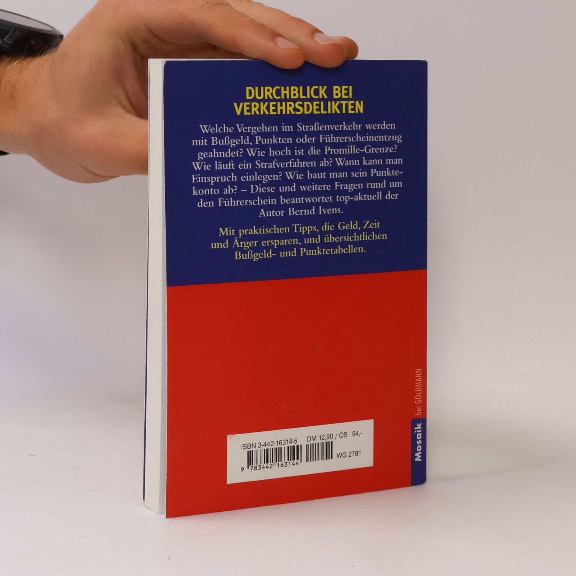 Bernd Ivens Der neue Verwarnungs- und Bußgeldkatalog