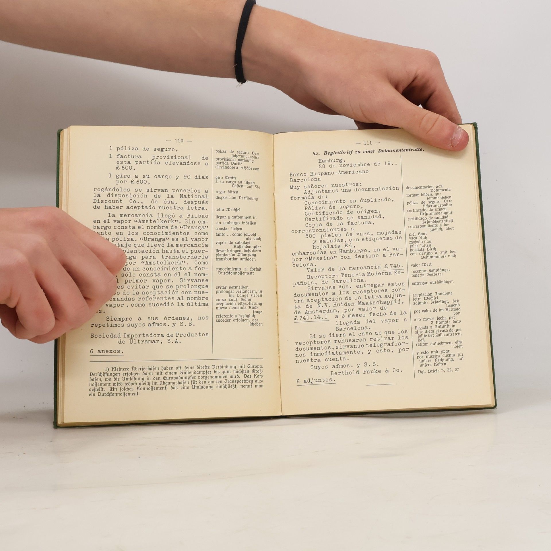 Autorenkollektiv 100 Briefe Spanisch für Export und Import