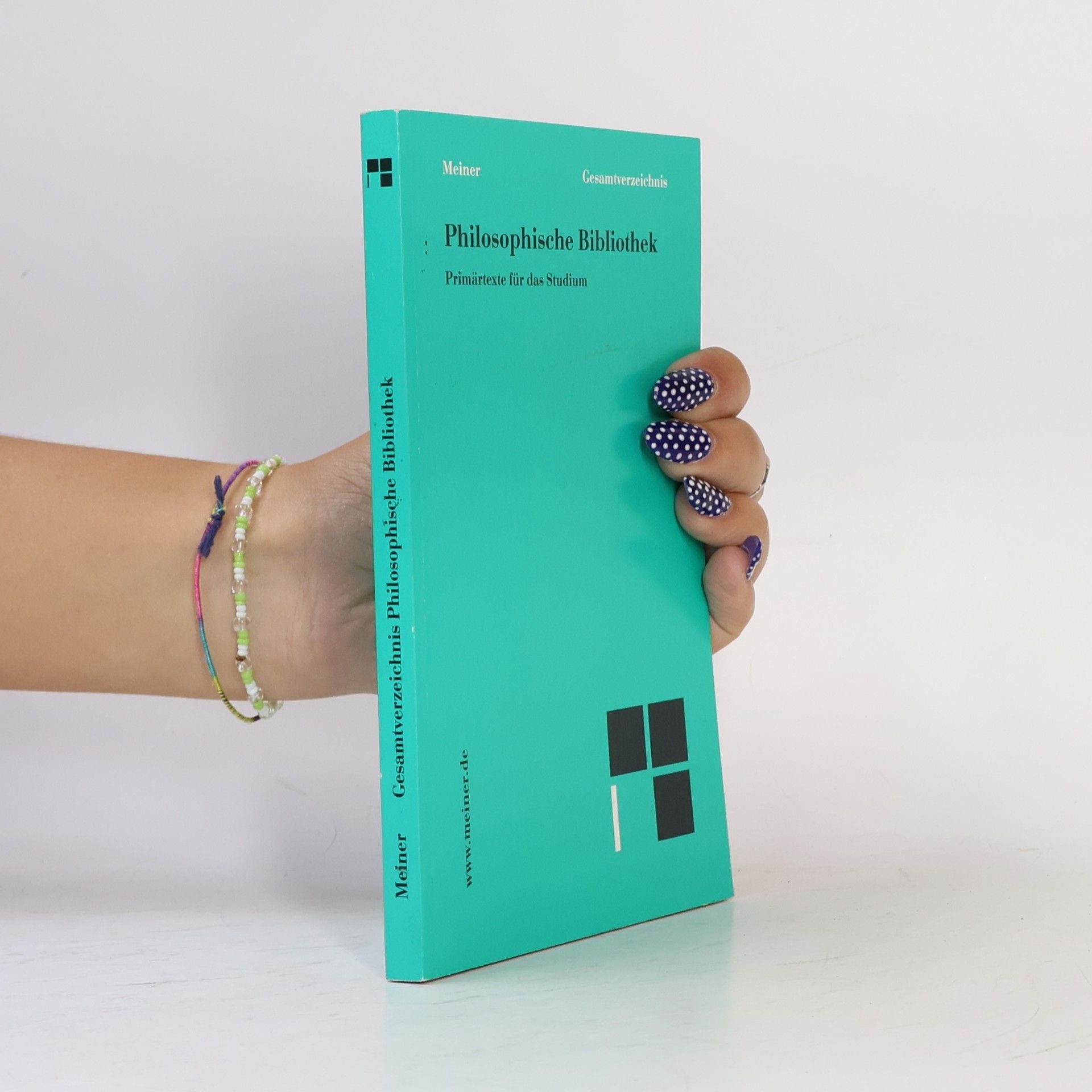 AA.VV. Philosophische Bibliothek Gesamtverzeichnis