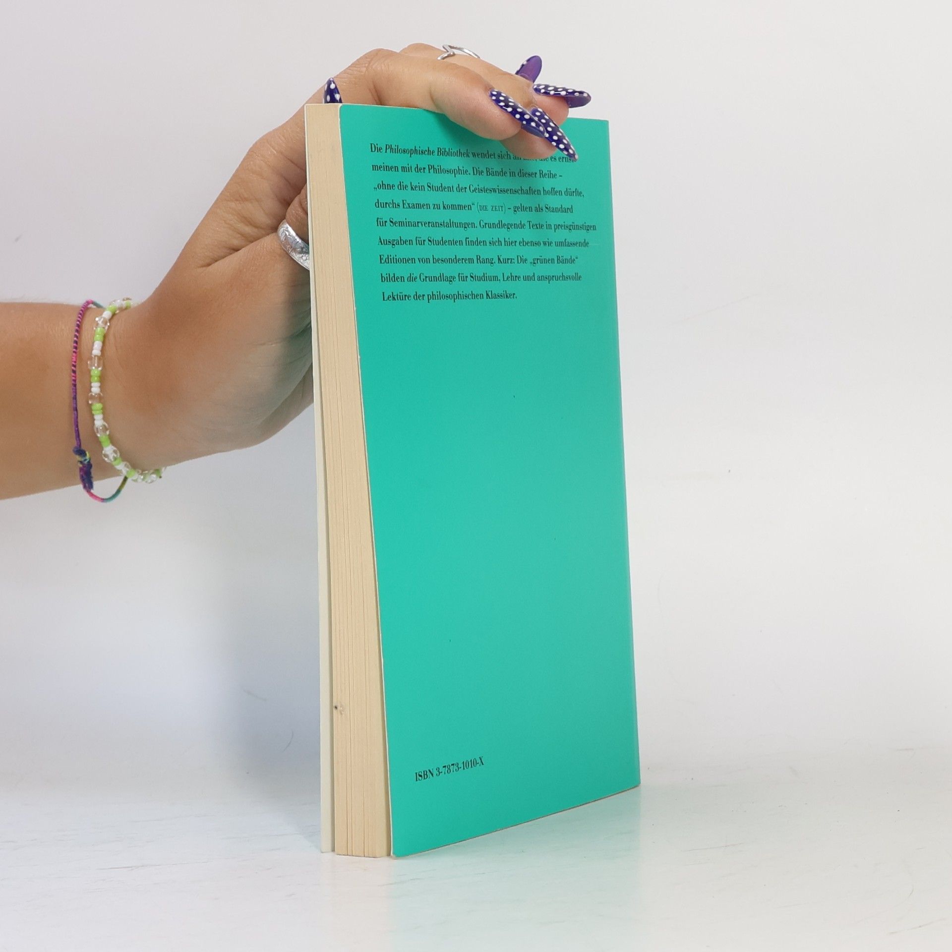 Philosophische Bibliothek Gesamtverzeichnis