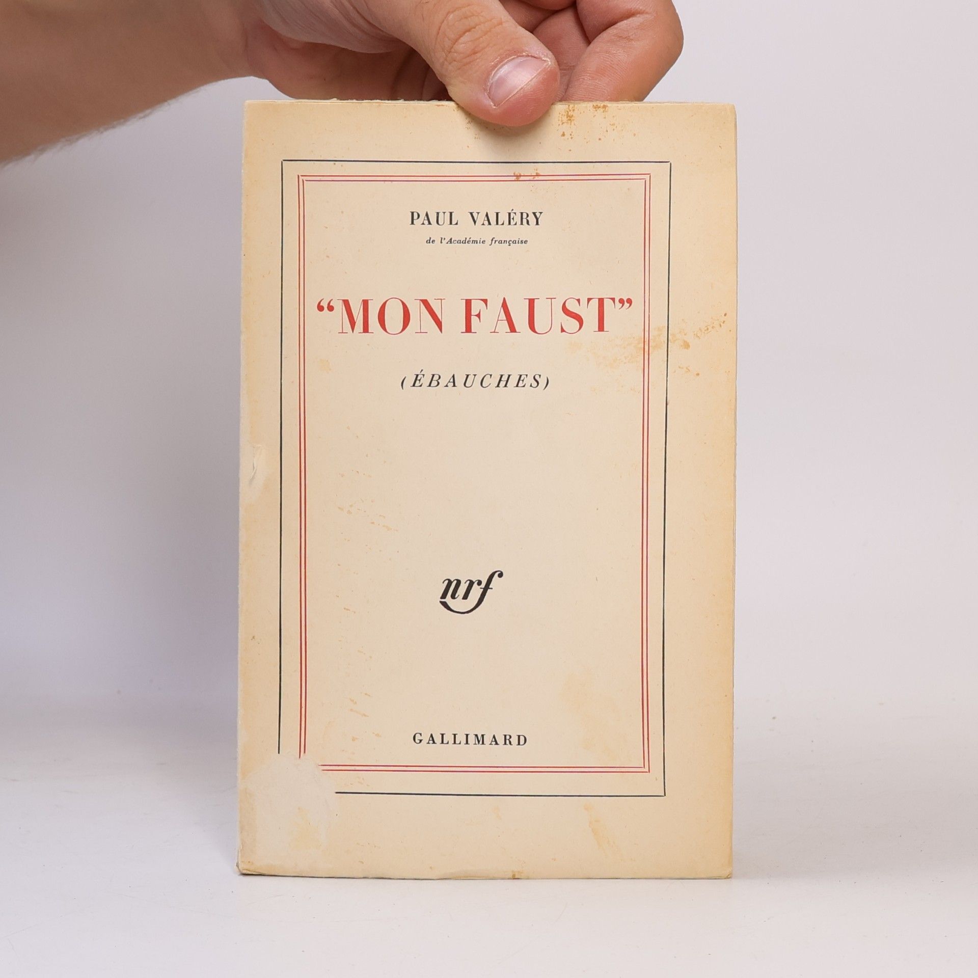 Paul Valéry ,,Mon faust”