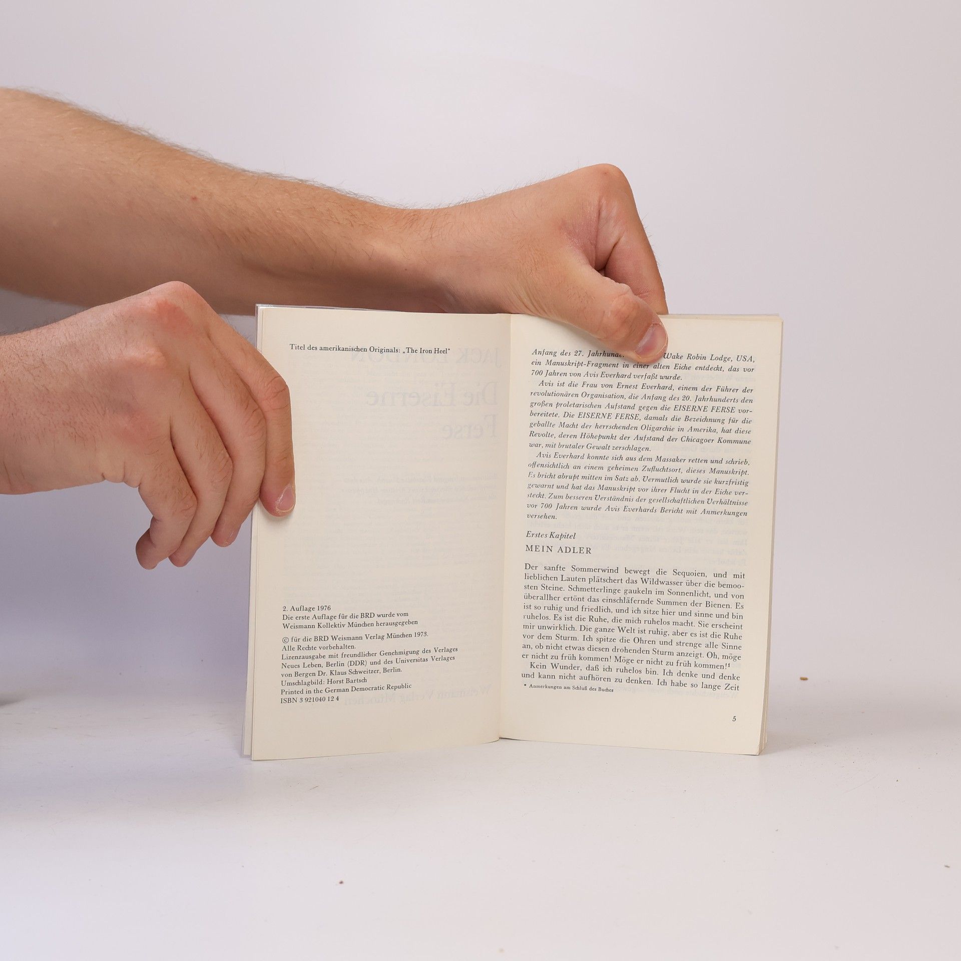 Jack London Die Eiserne Ferse