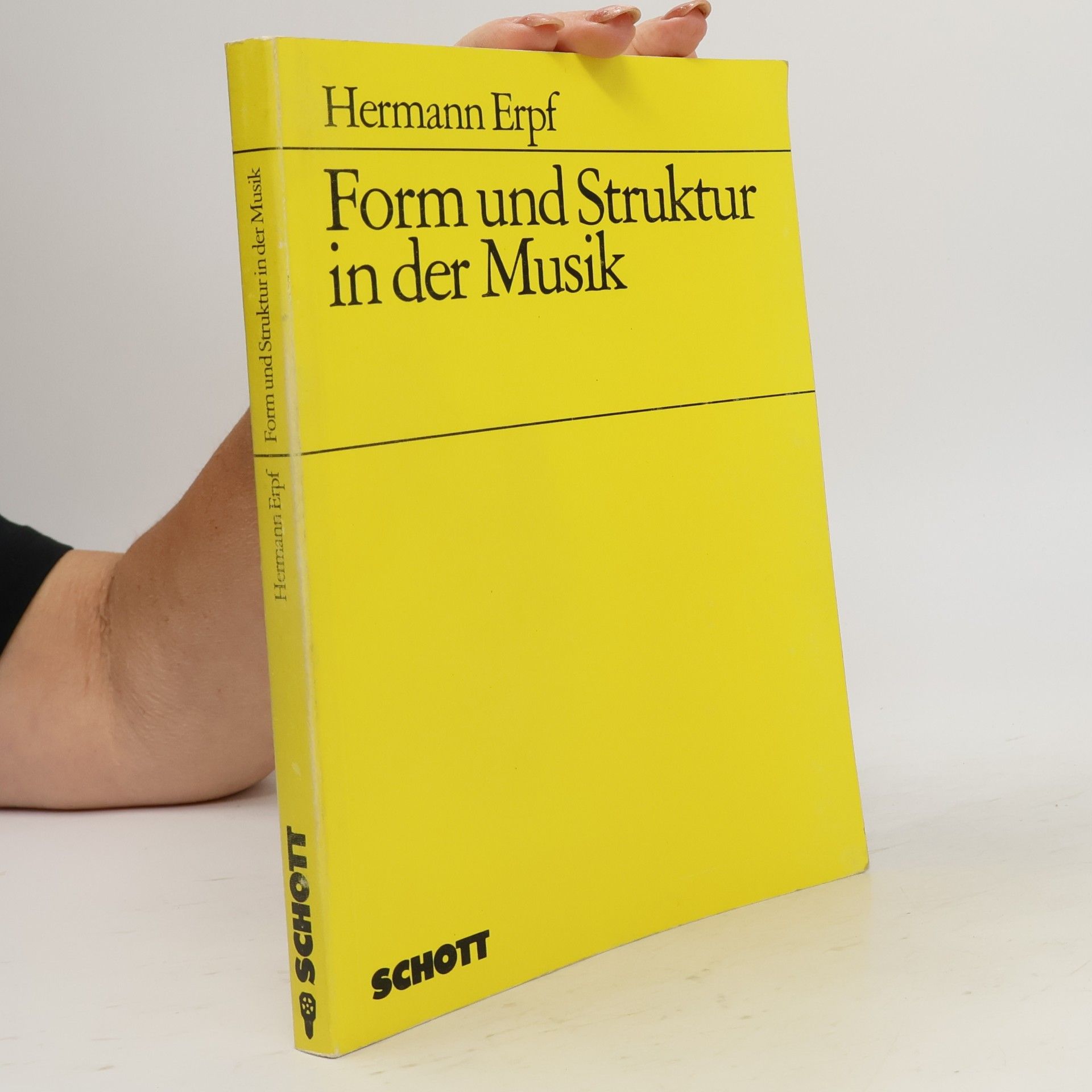 Hermann Erpf Form und Struktur in der Musik