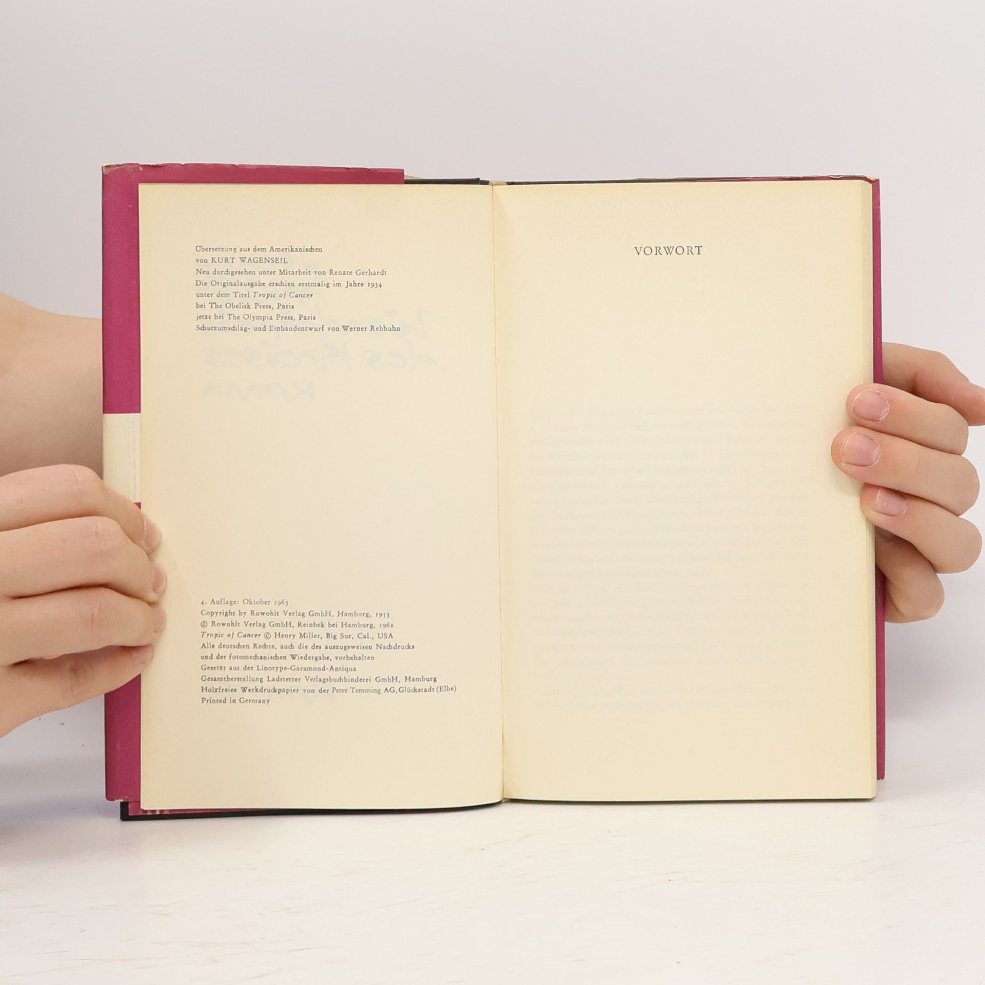 Henry Miller Wendekreis des Krebses