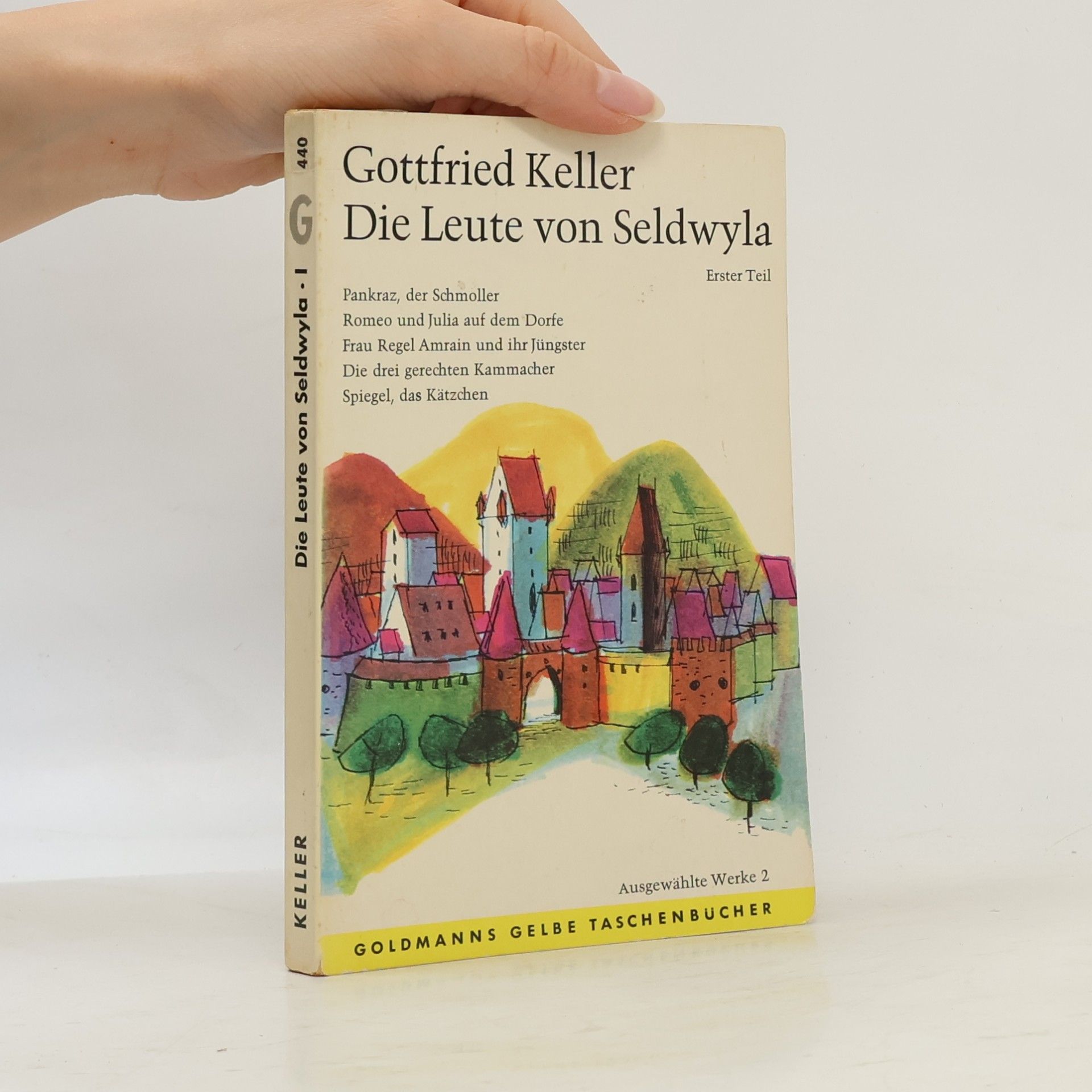 Gottfried Keller Die Leute von Seldwyla 1