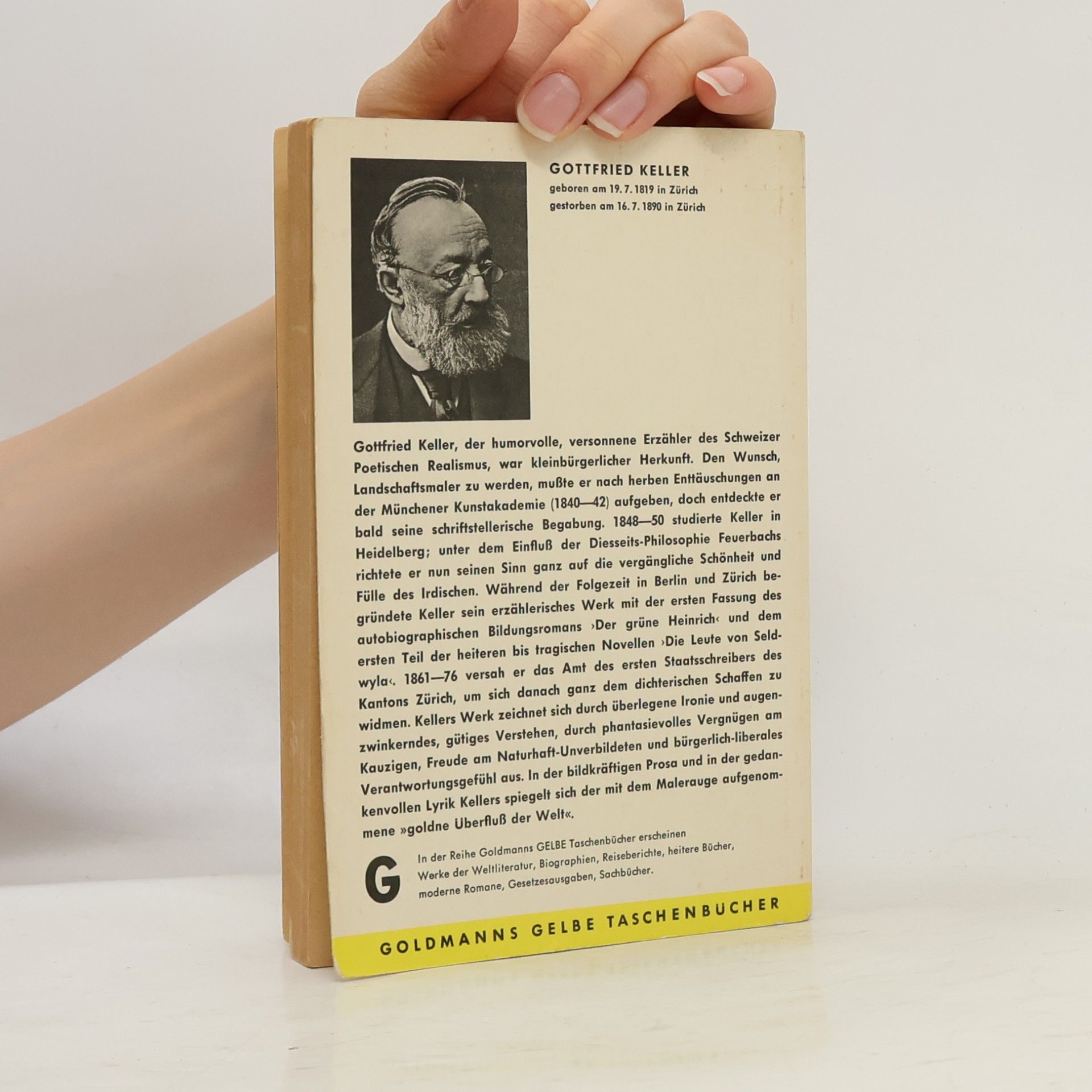 Gottfried Keller Die Leute von Seldwyla 1