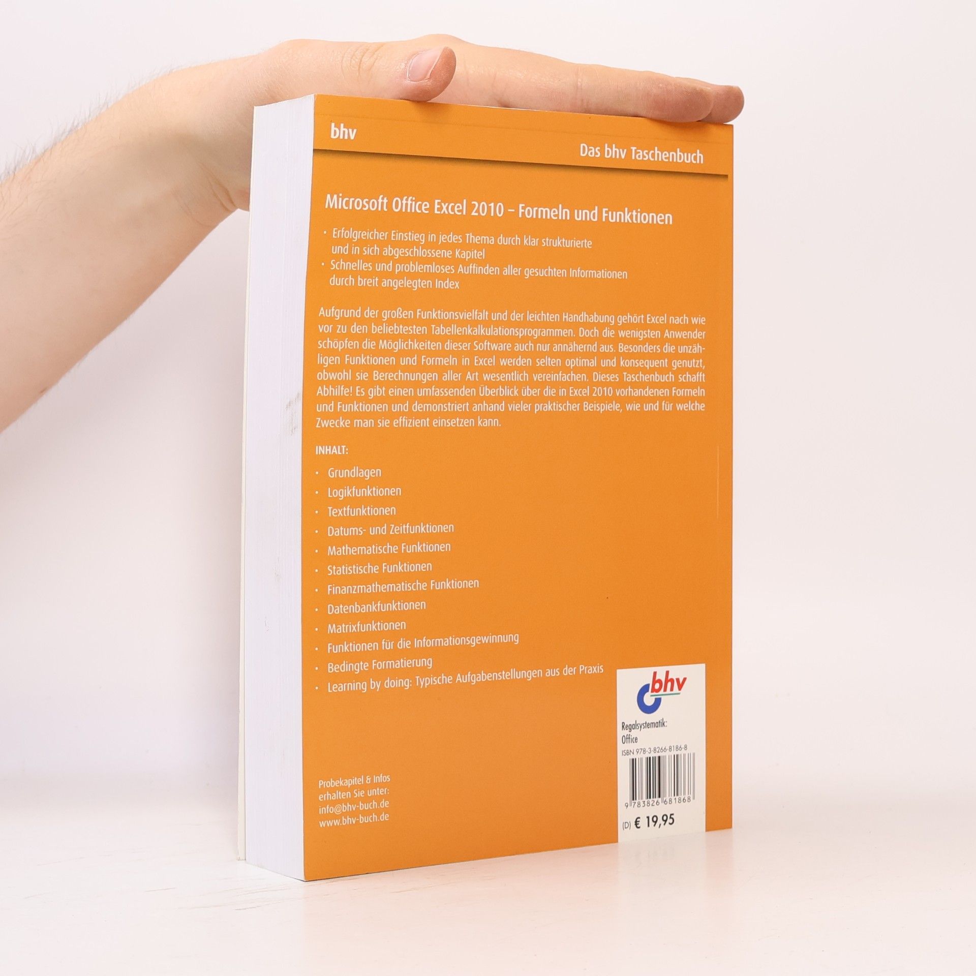 Bernd Held Microsoft Office Excel 2010