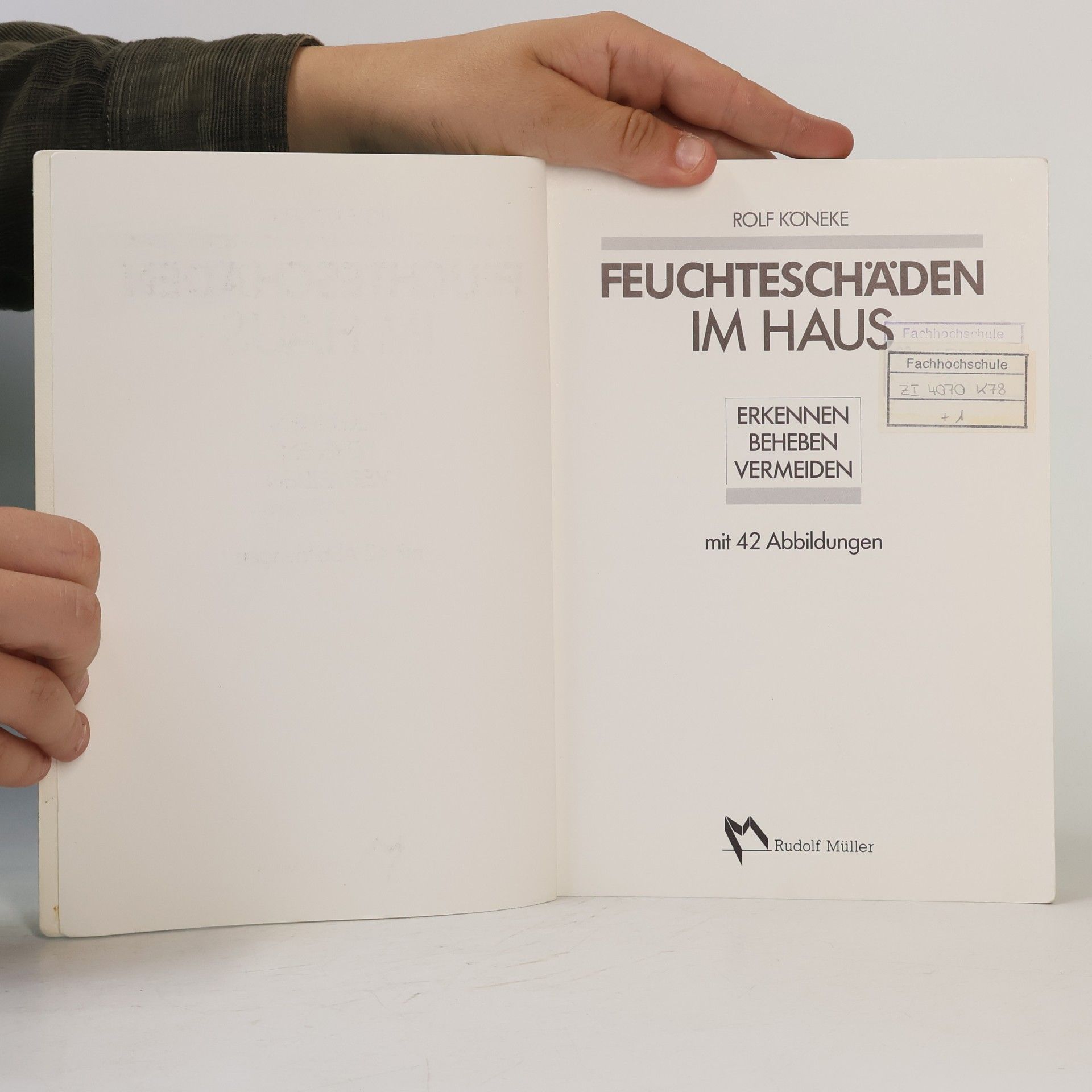 Rolf Köneke Feuchteschäden im Haus
