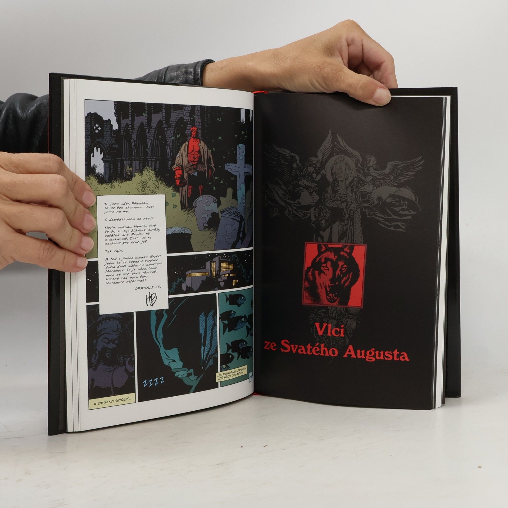 Mike Mignola Hellboy. Spoutaná rakev a další příběhy