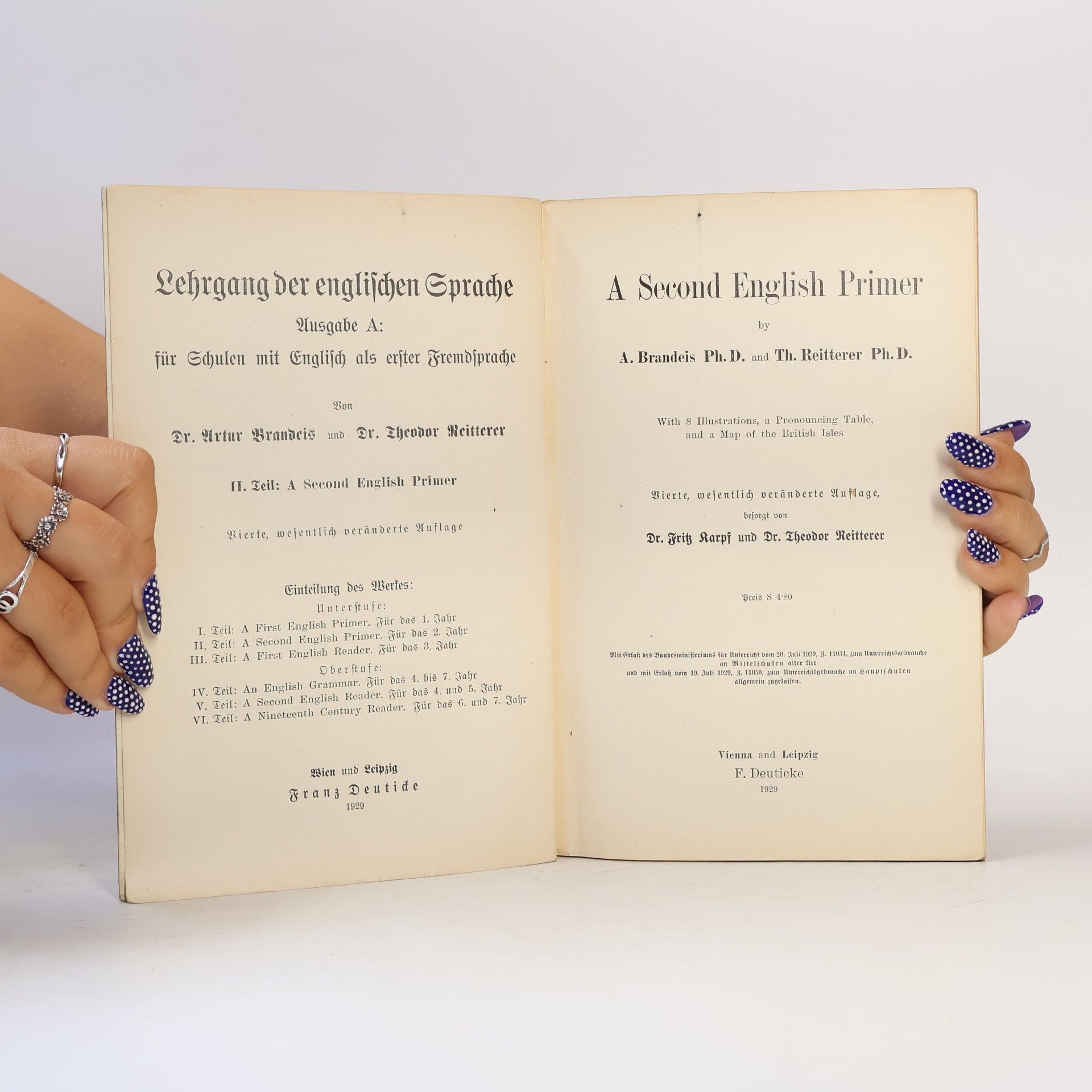 A. Brandeis A Second English Primer