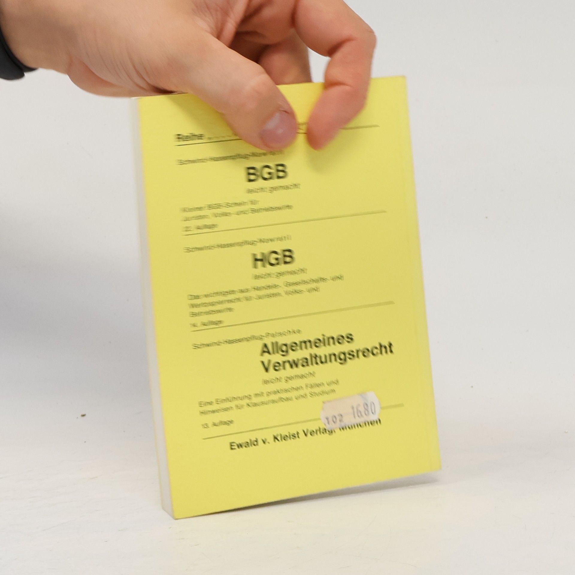 Peter Bringewat Klausurenschreiben leicht gemacht.