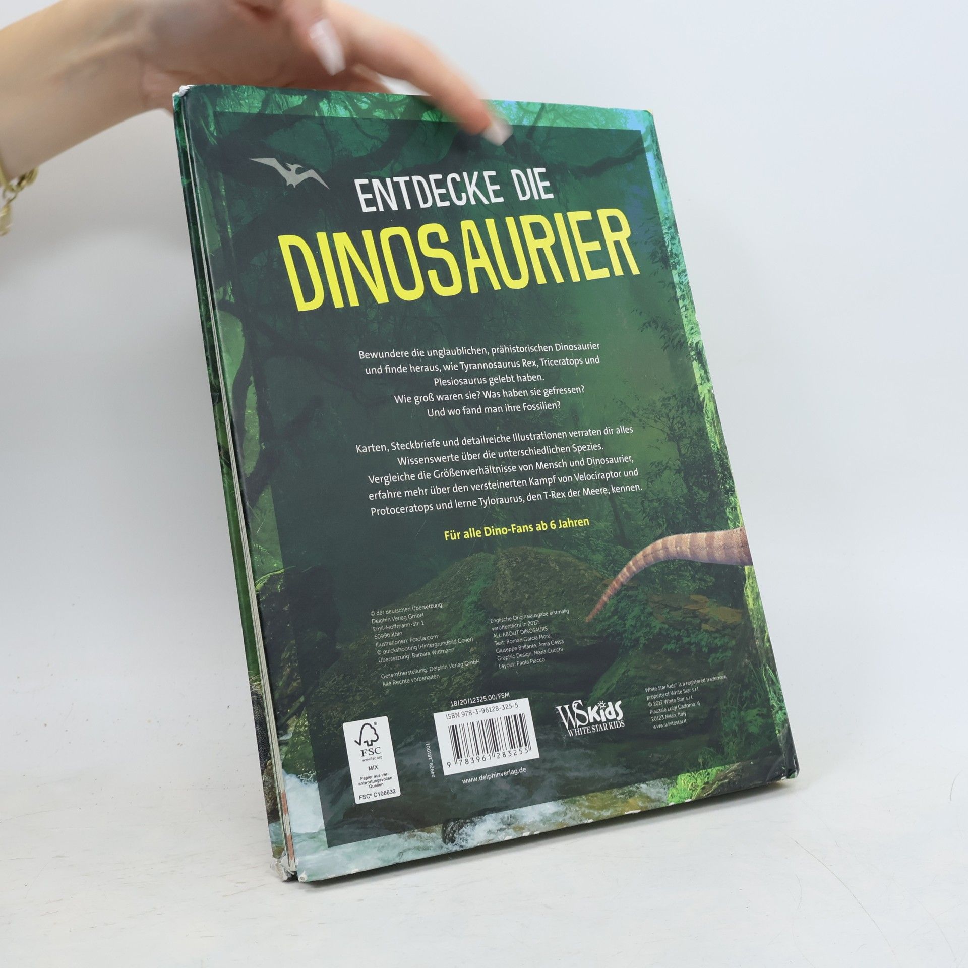 Román García Mora Entdecke die Dinosaurier