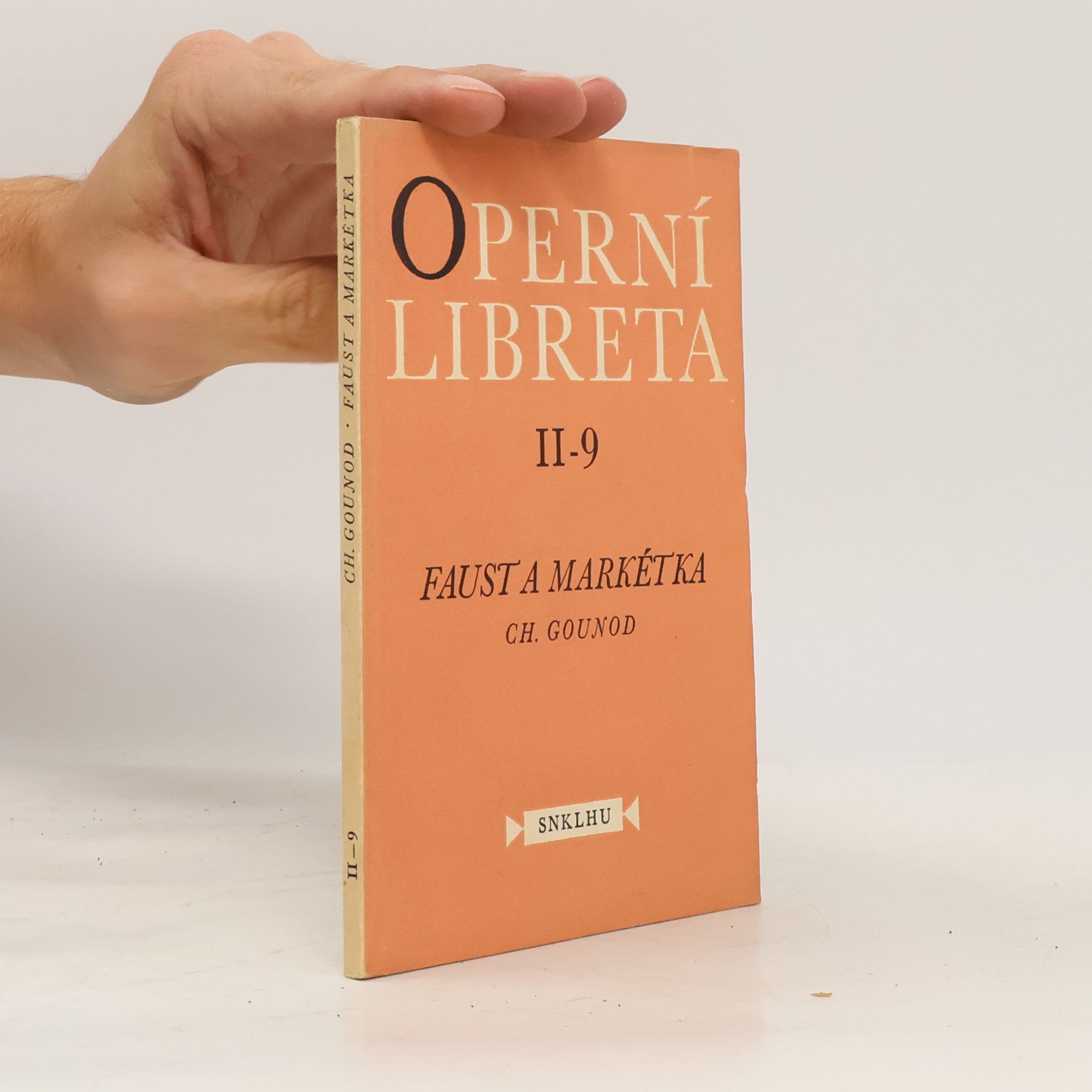 Charles Gounod Operní libreta II-9 Faust a Markétka